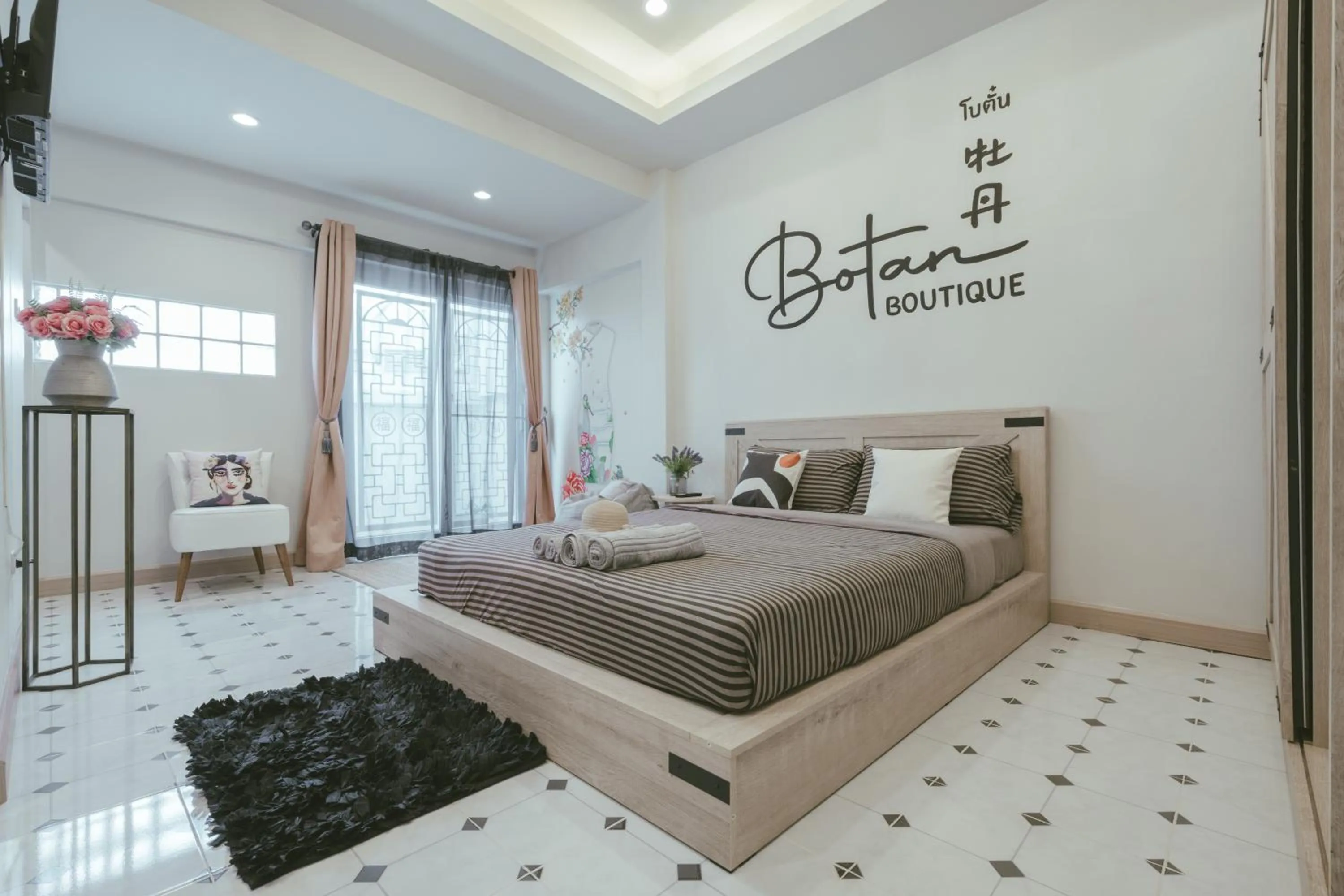 Bed in Botan Boutique Hotel