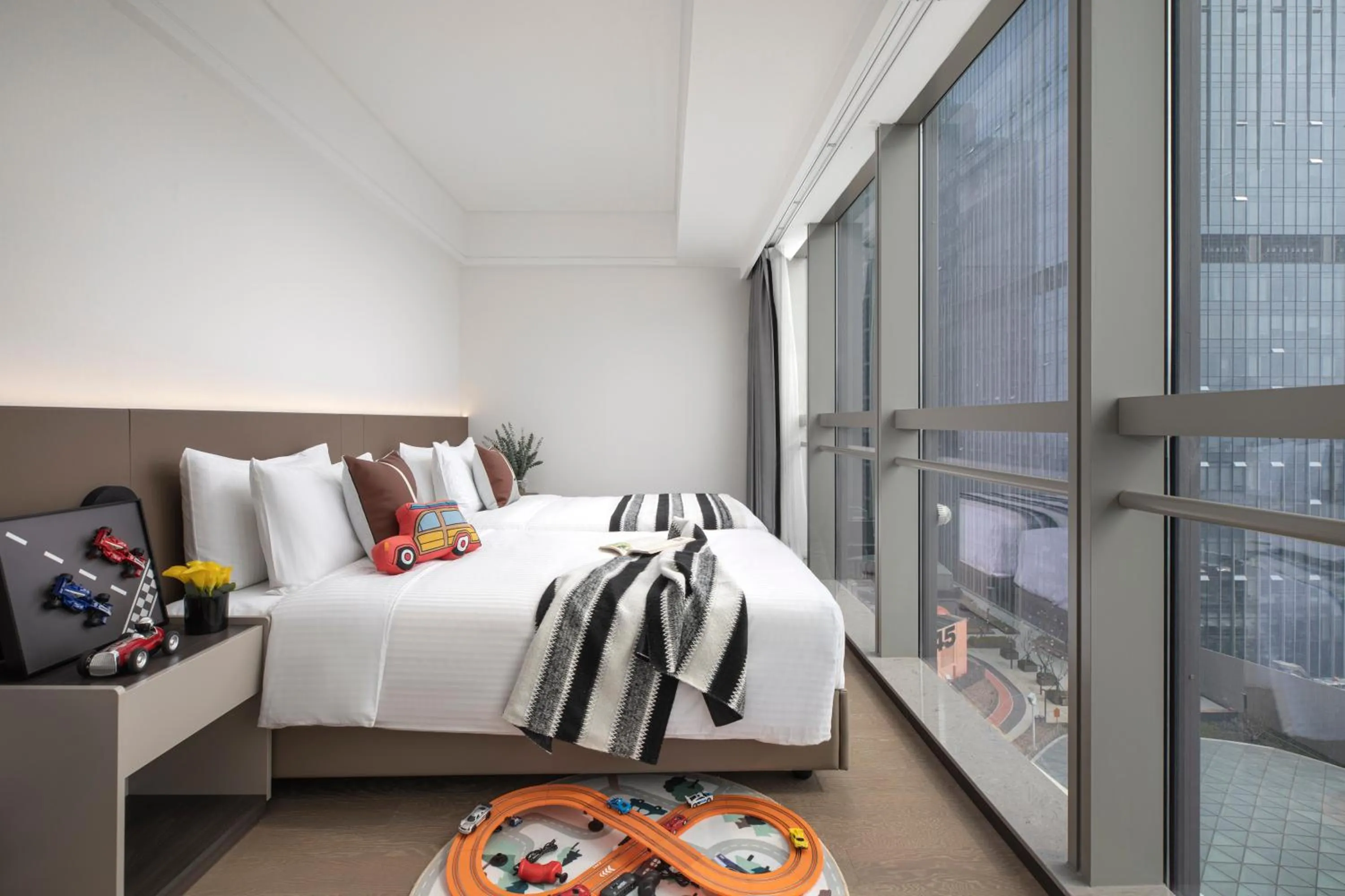 Bedroom, Bed in Somerset Future Center Wuhan