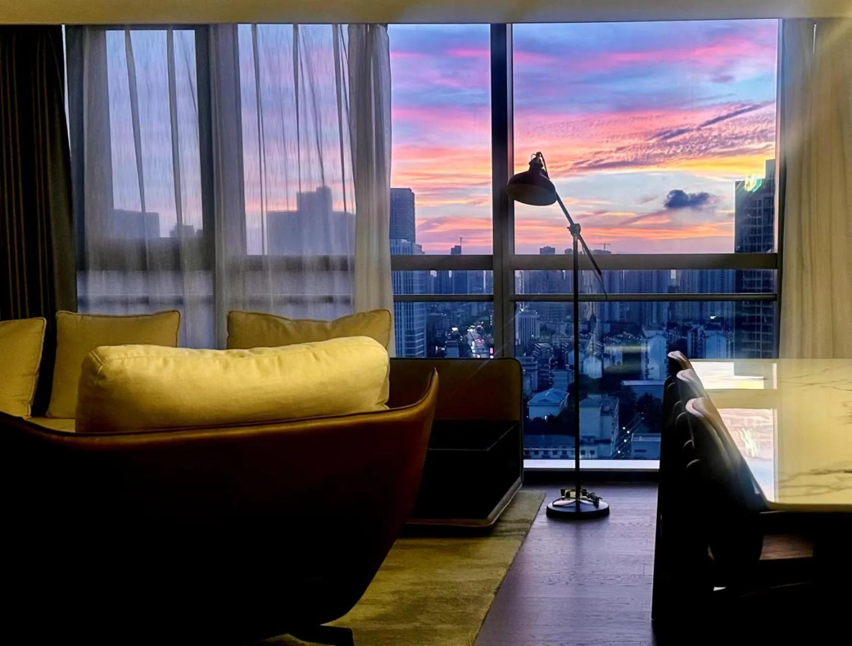 Sunset in Somerset Future Center Wuhan