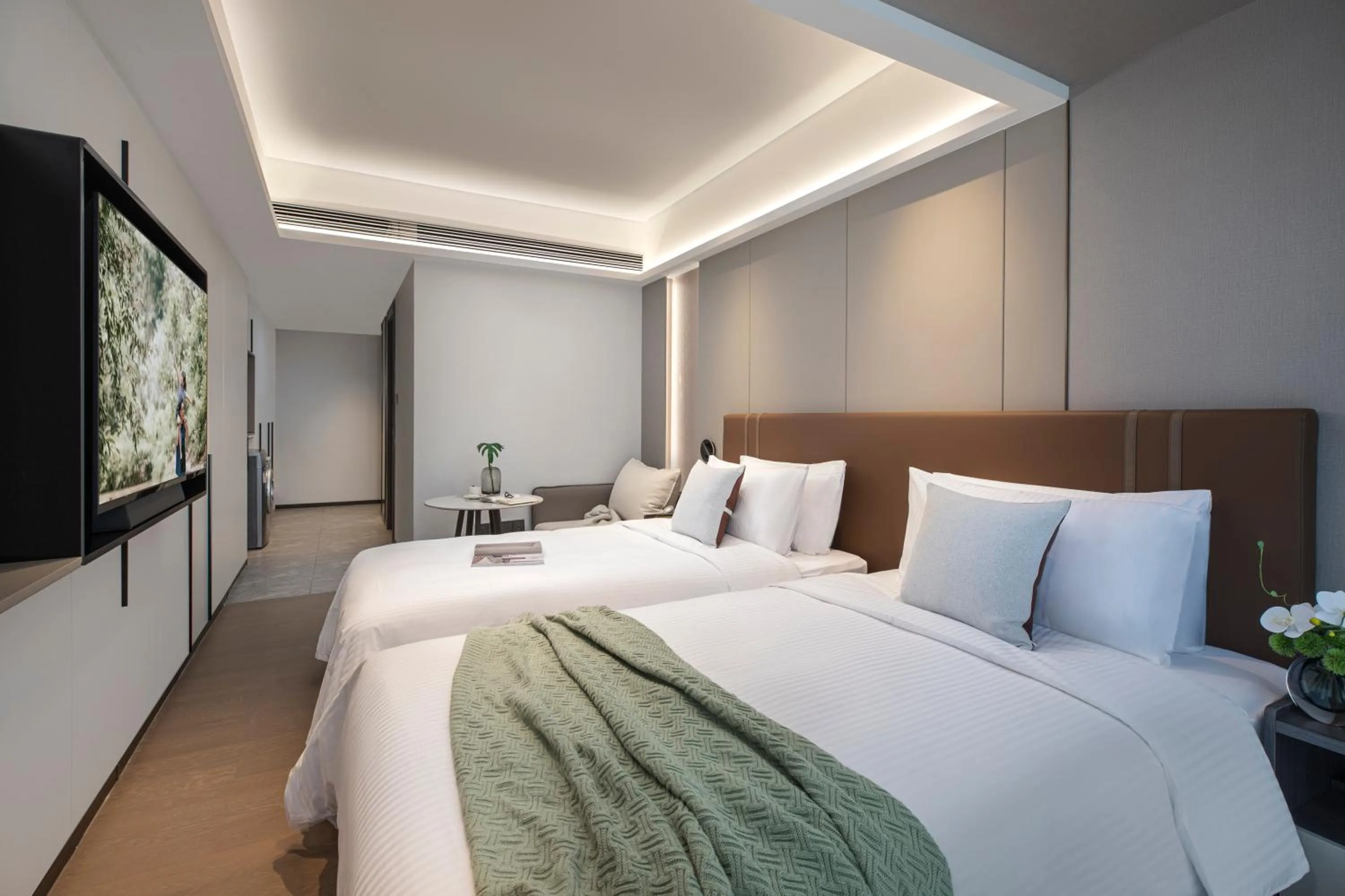 Bedroom, Bed in Somerset Future Center Wuhan