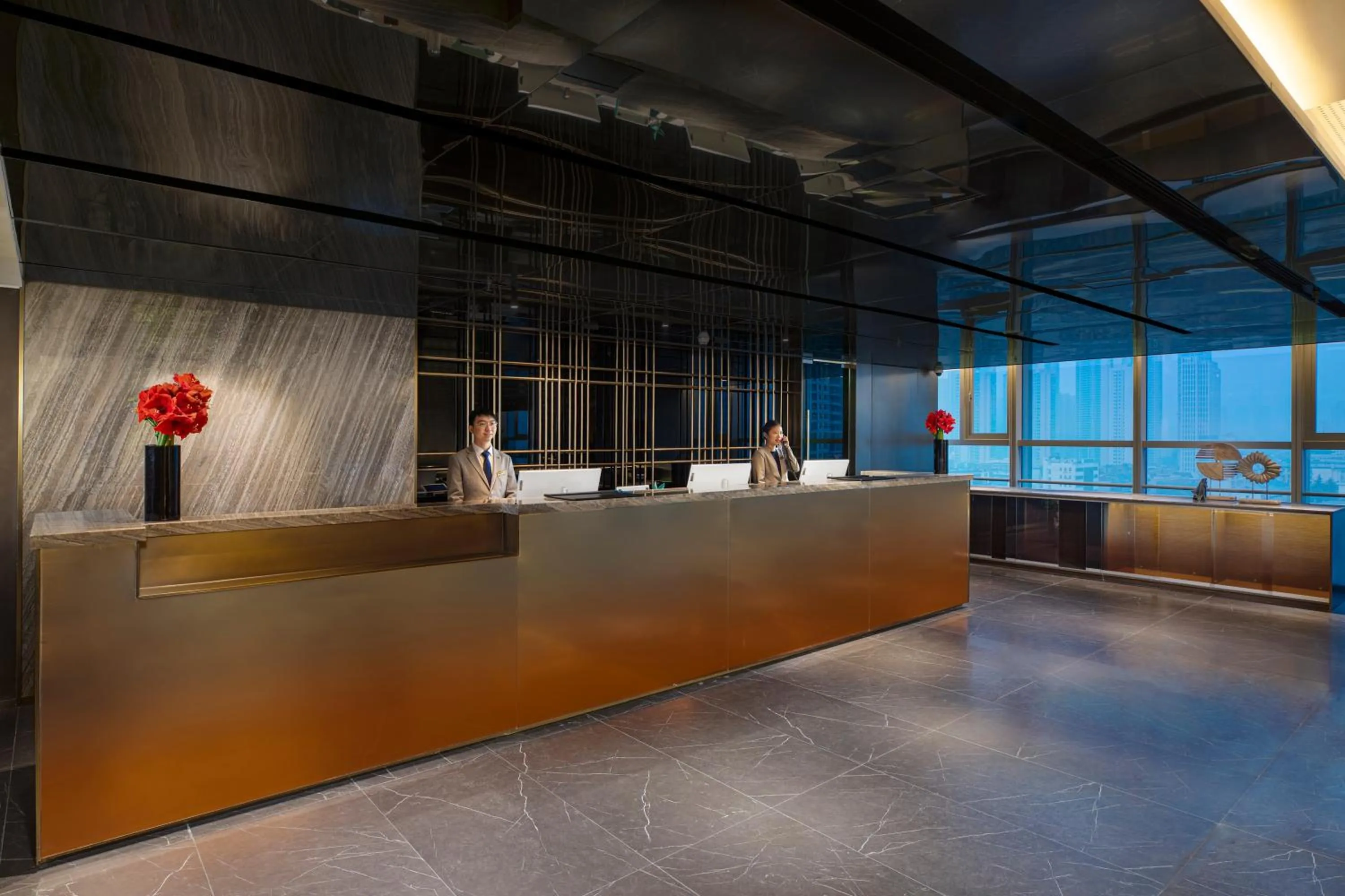 Lobby or reception in Somerset Future Center Wuhan