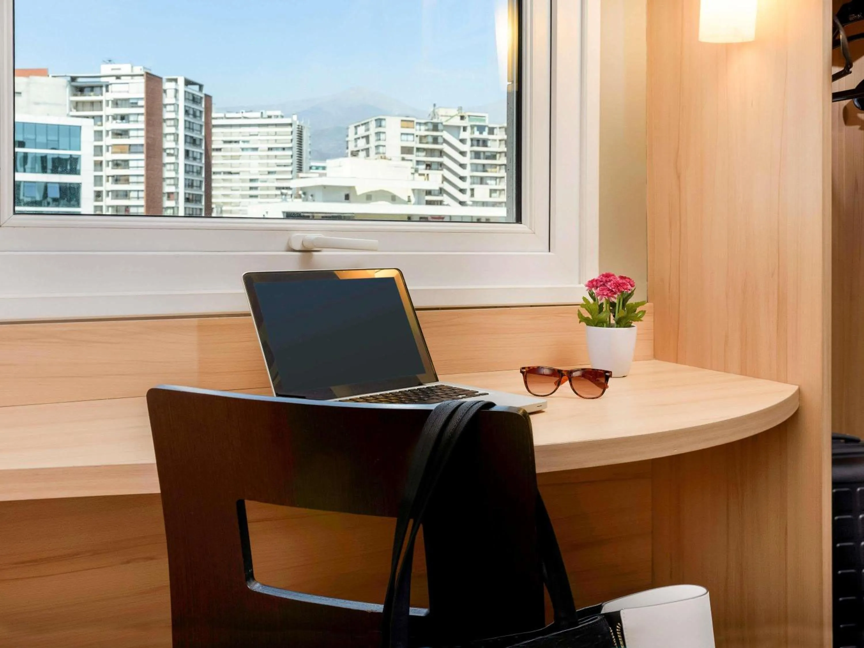 Bedroom in ibis Santiago Las Condes