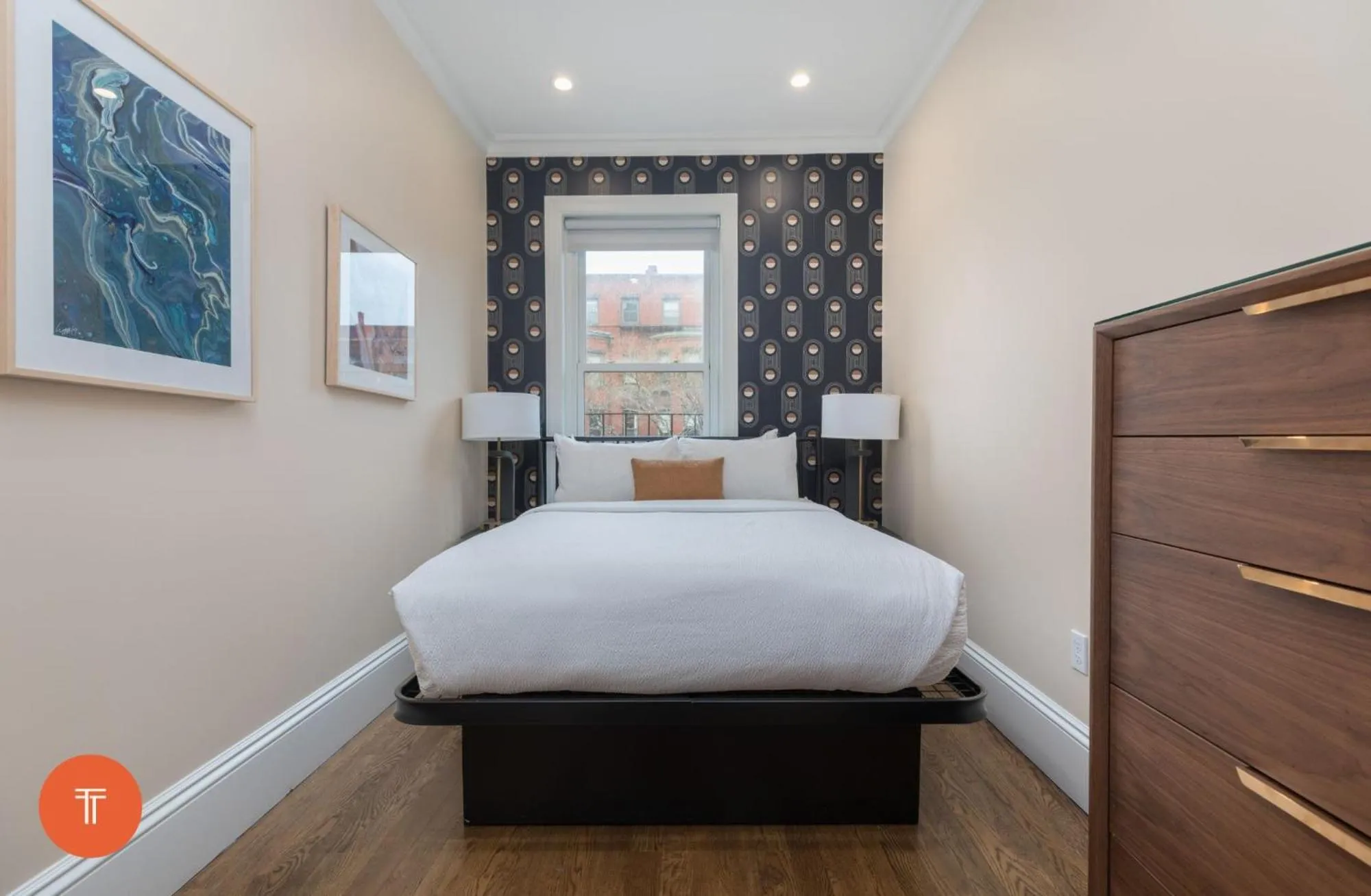 Bed in 304 Newbury Street by Thatch