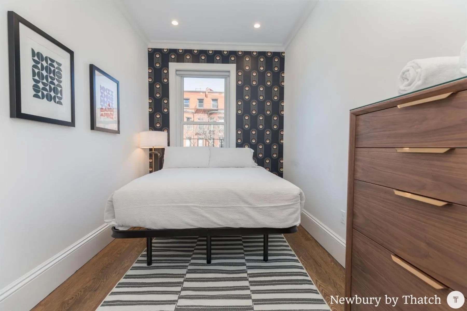 Bed in 304 Newbury Street by Thatch