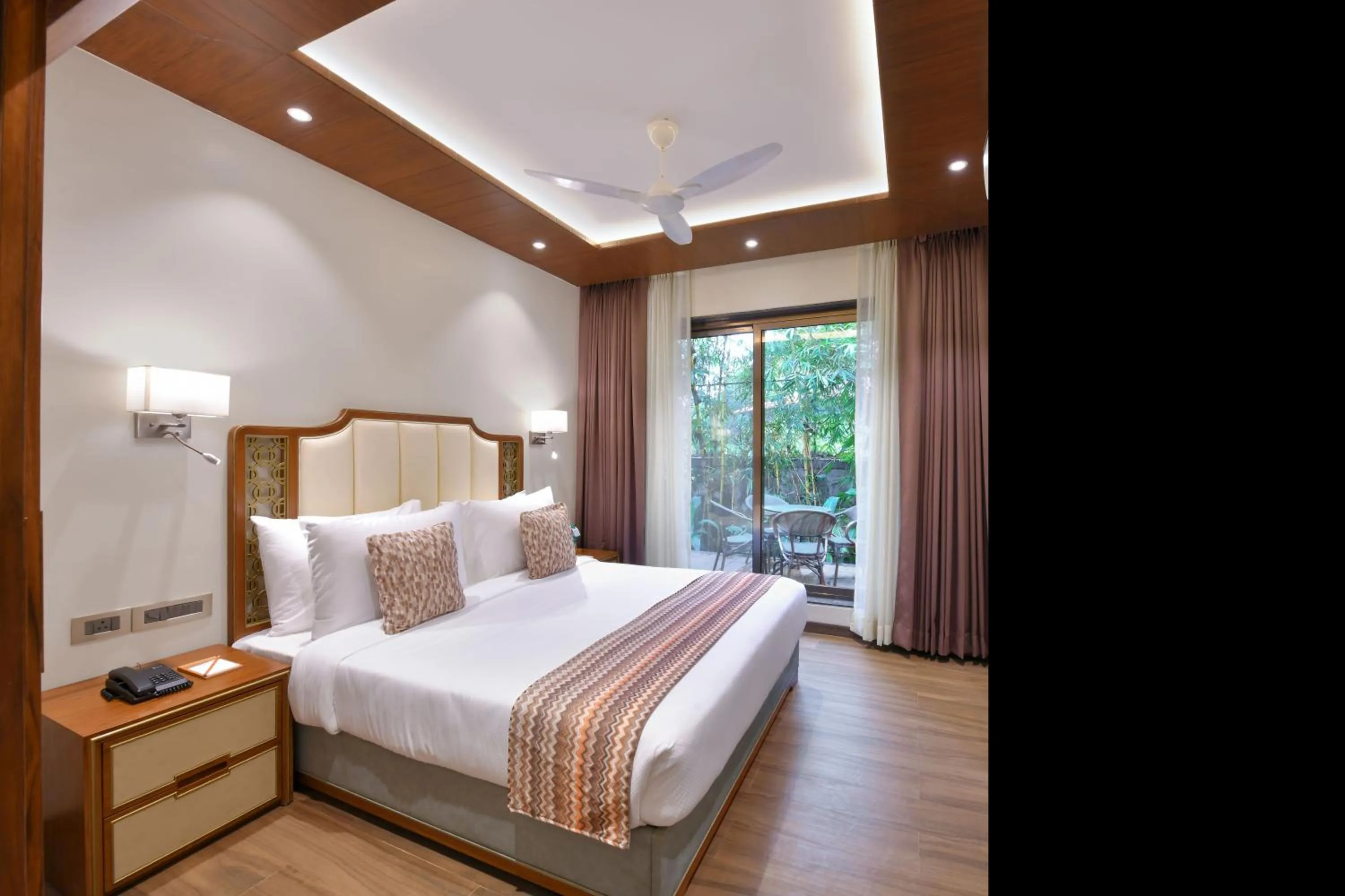 Bed in Arova Woods Zinc Journey by The Fern, Lonavala