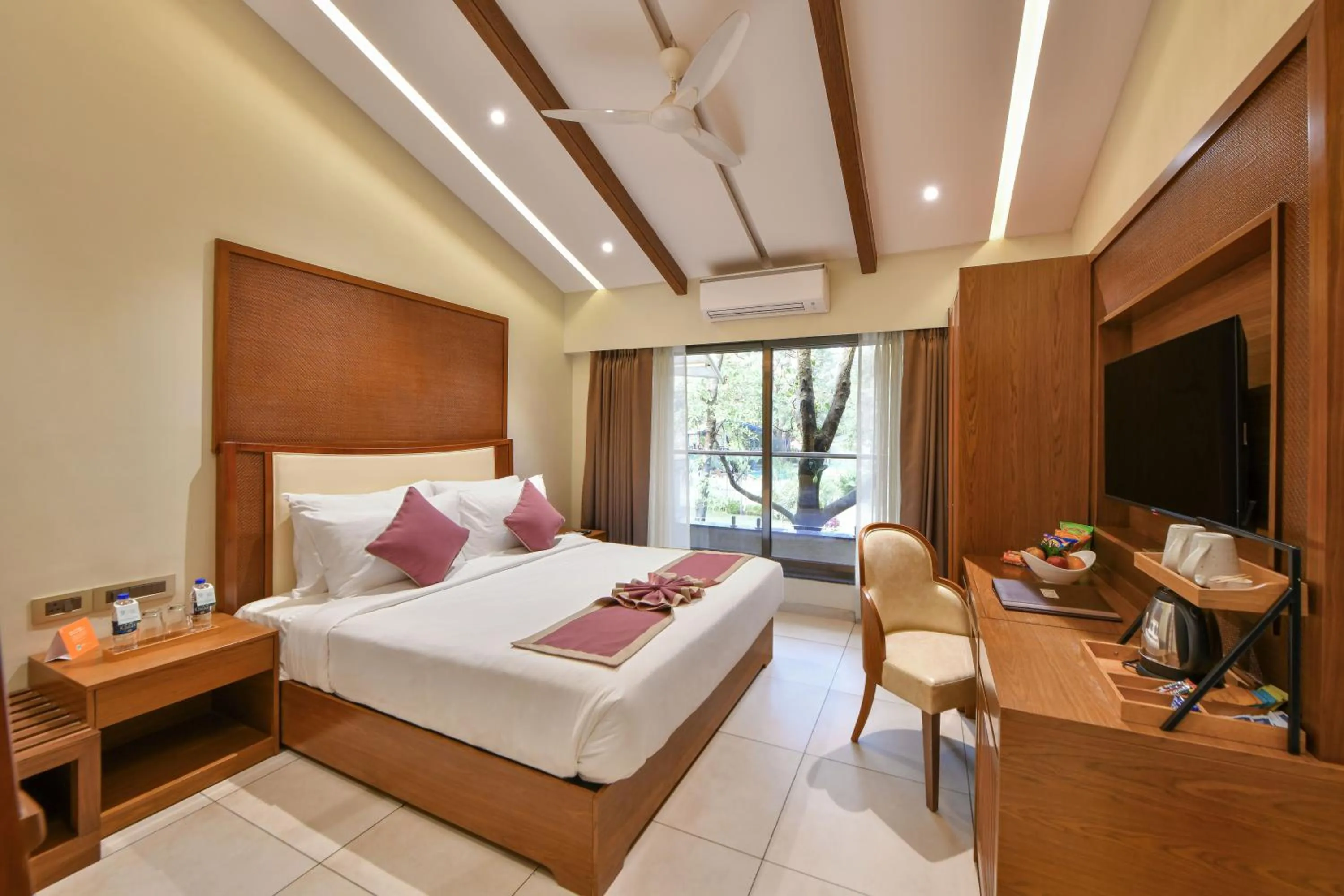 Bed in Arova Woods Zinc Journey by The Fern, Lonavala