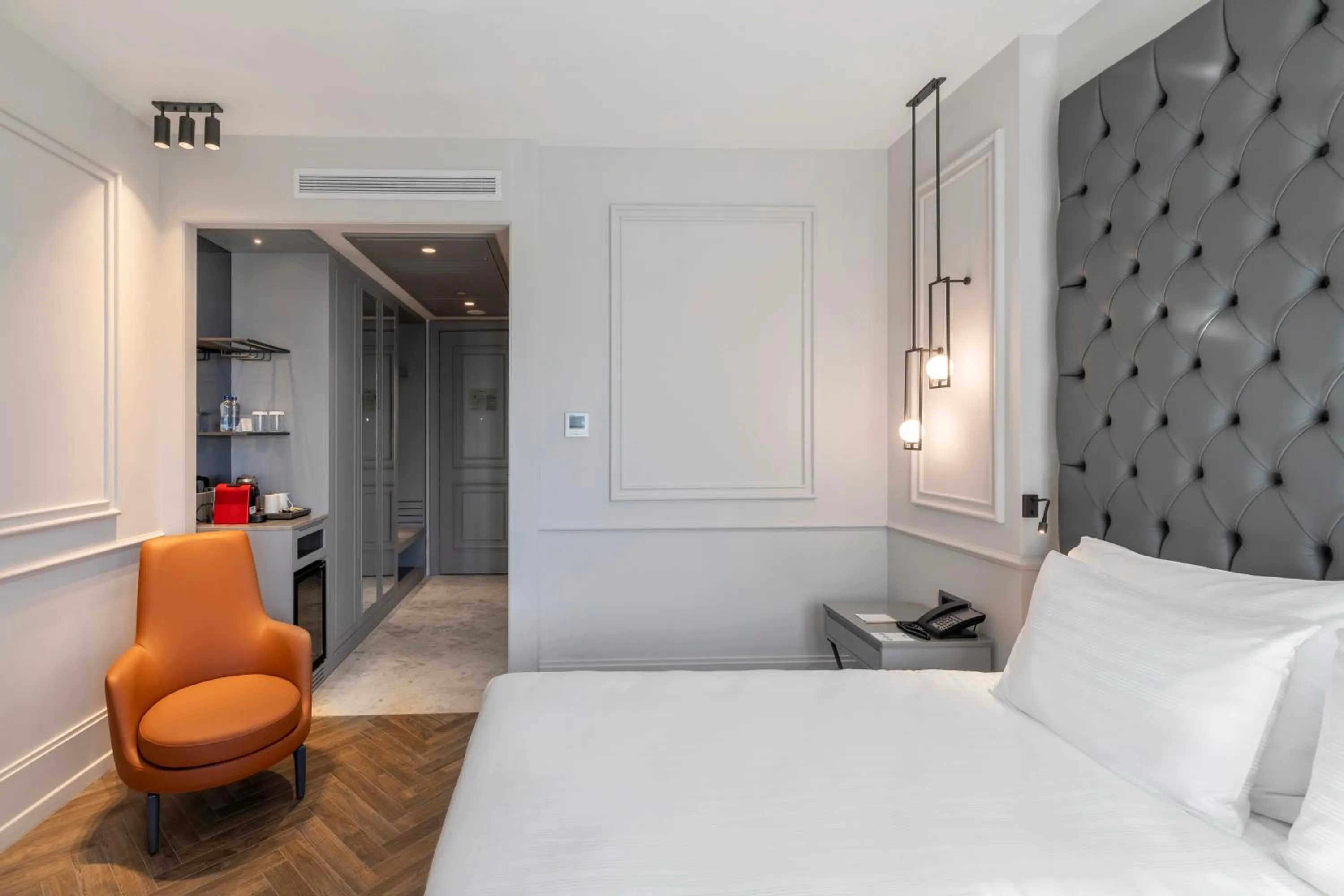 Bed in Wish More Hotel Şişli