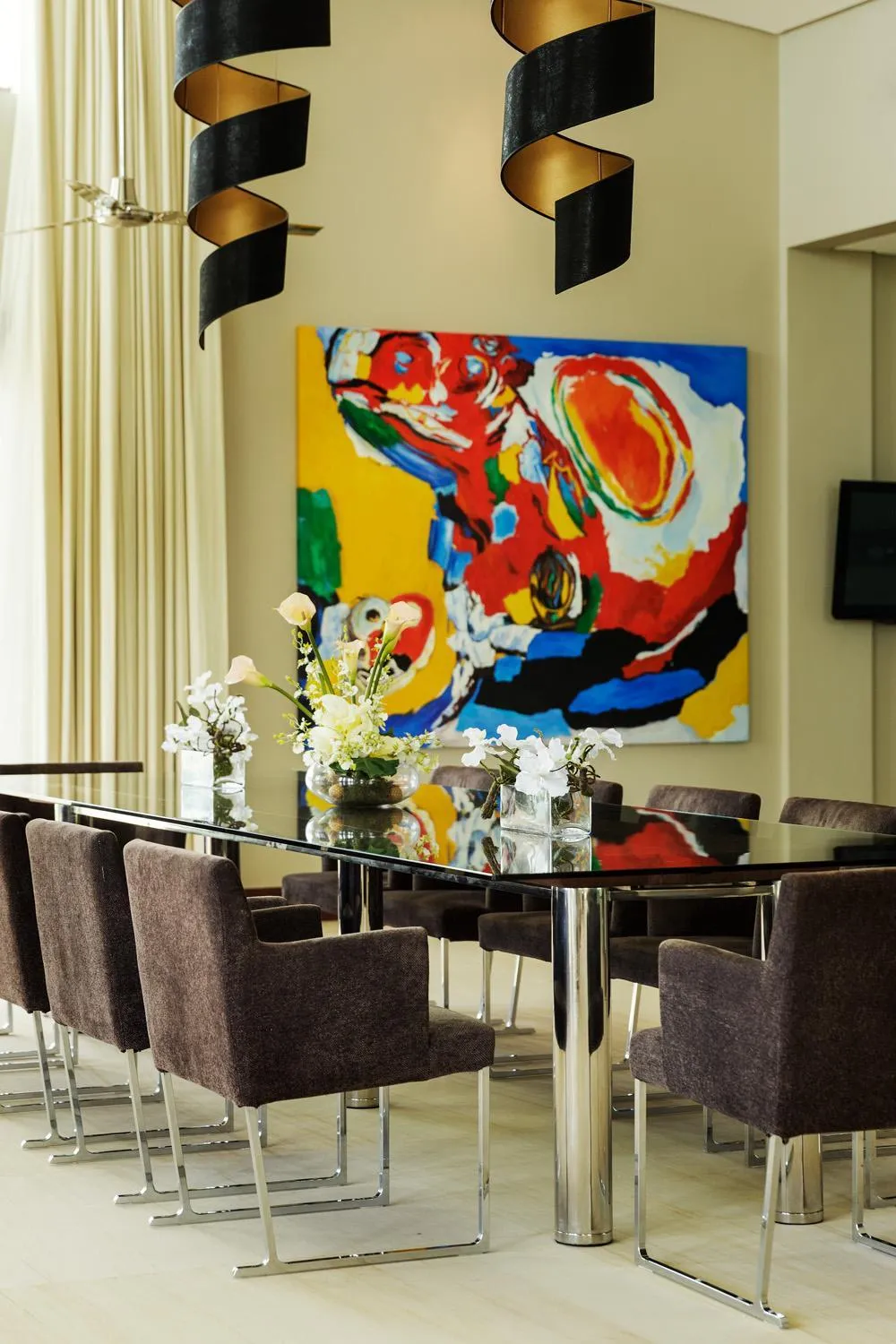 Dining area in Under the Stars Luxury Apartment