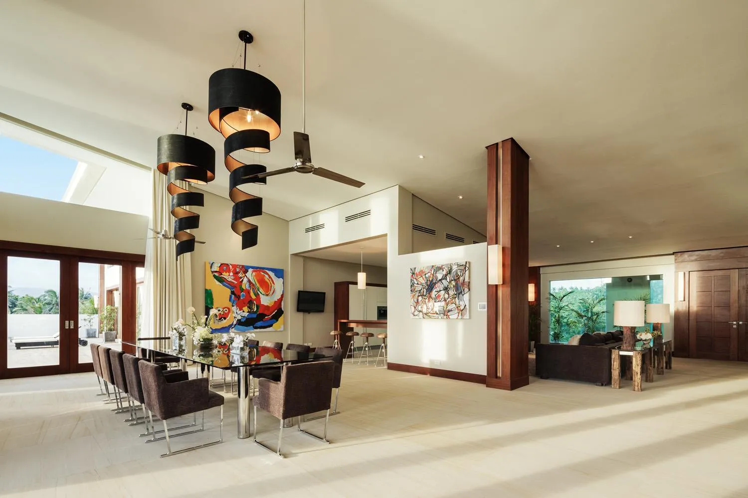 Dining area in Under the Stars Luxury Apartment