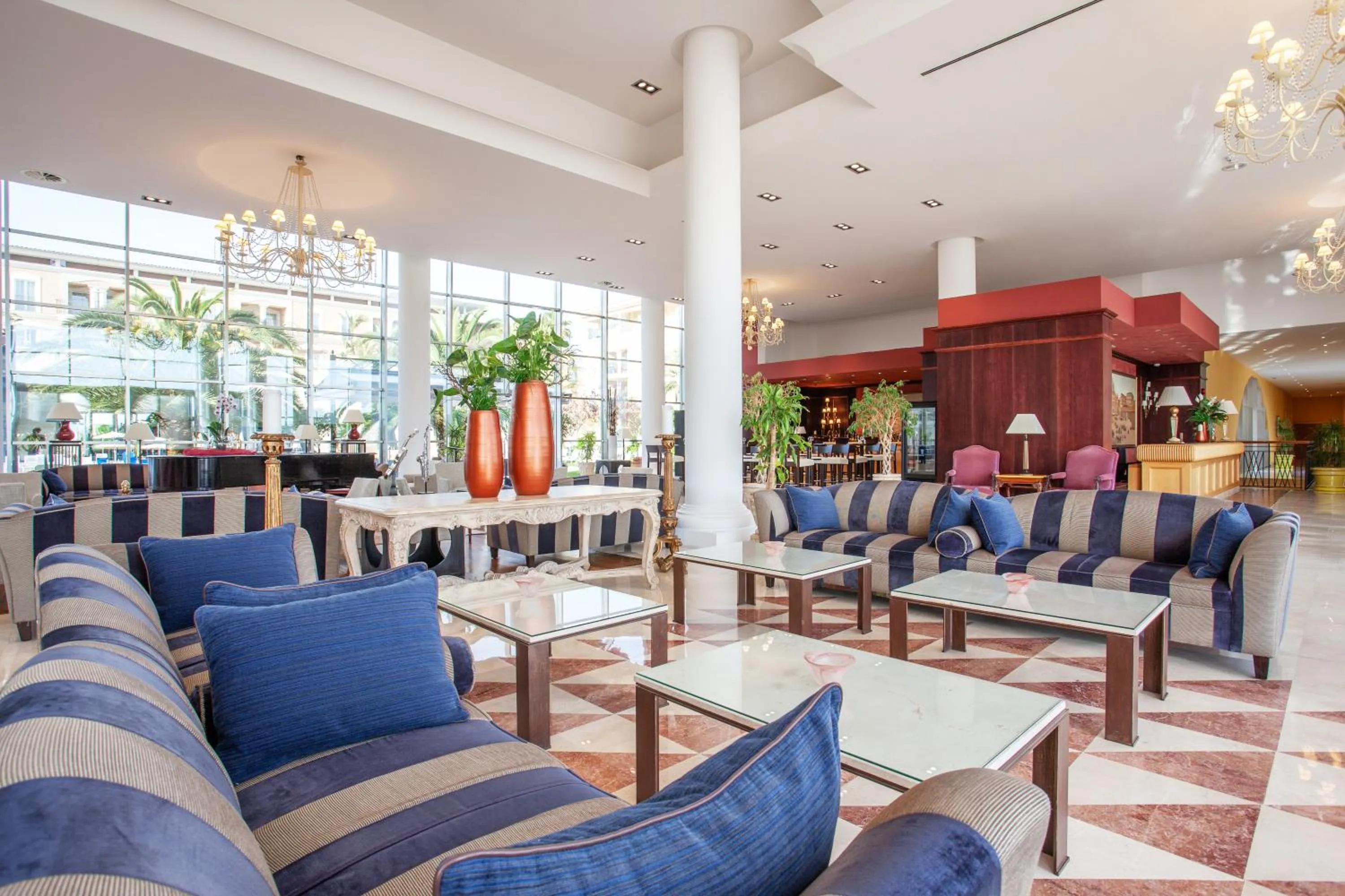 Lobby or reception in Grupotel Playa de Palma Suites & Spa