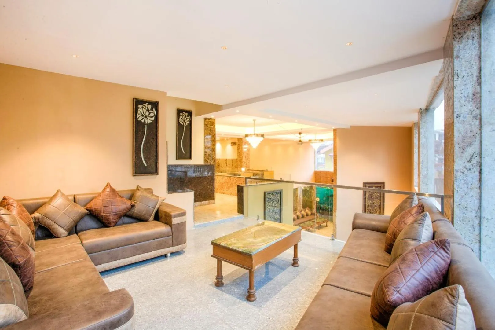 Living room in Summit Calangute Resort & Spa