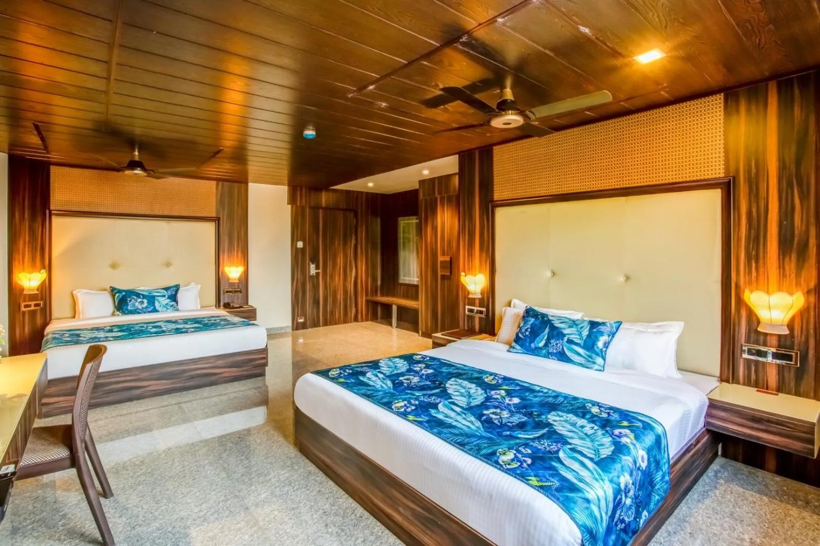 Bed in Summit Calangute Resort & Spa