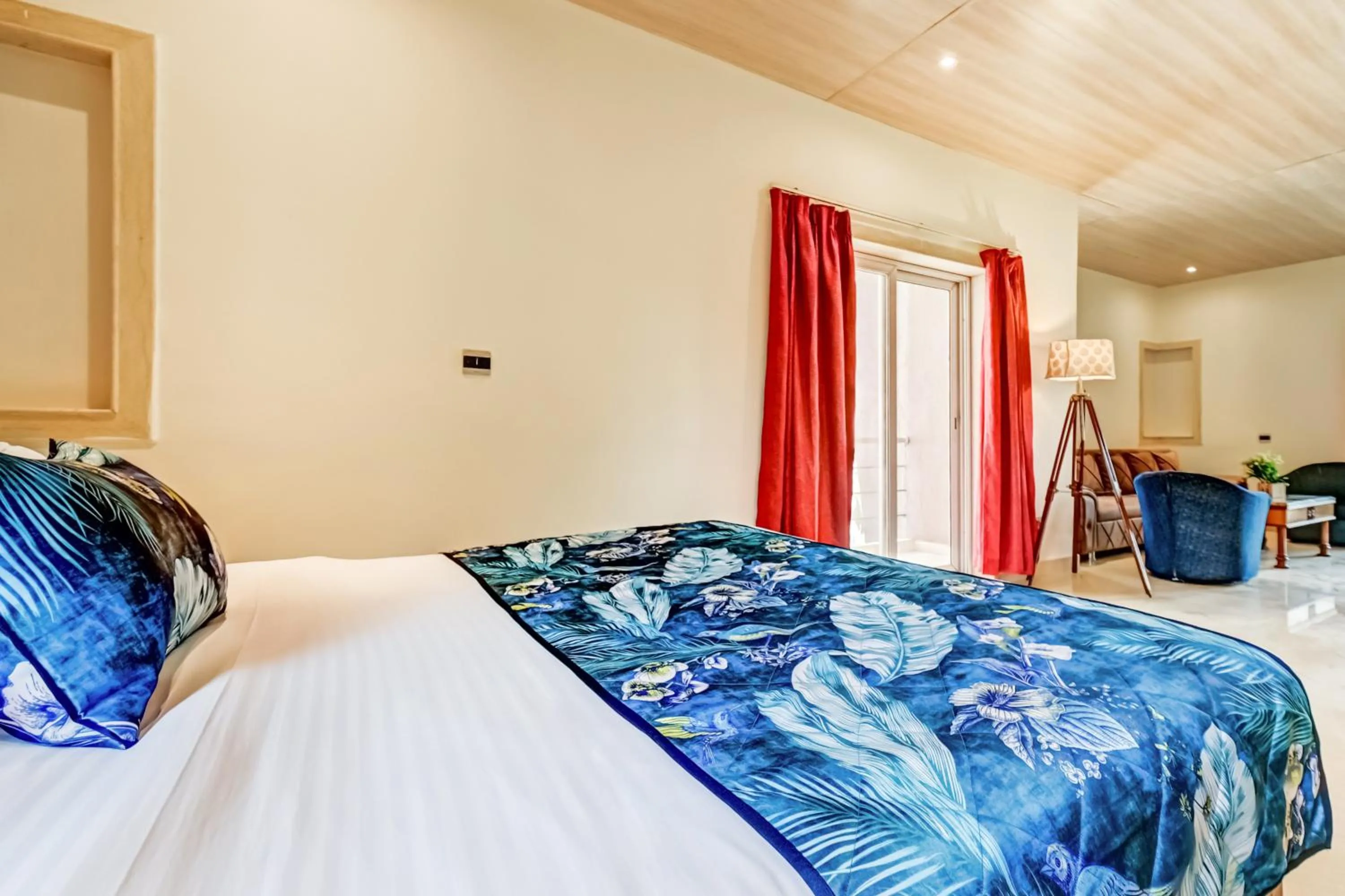 Bed in Summit Calangute Resort & Spa