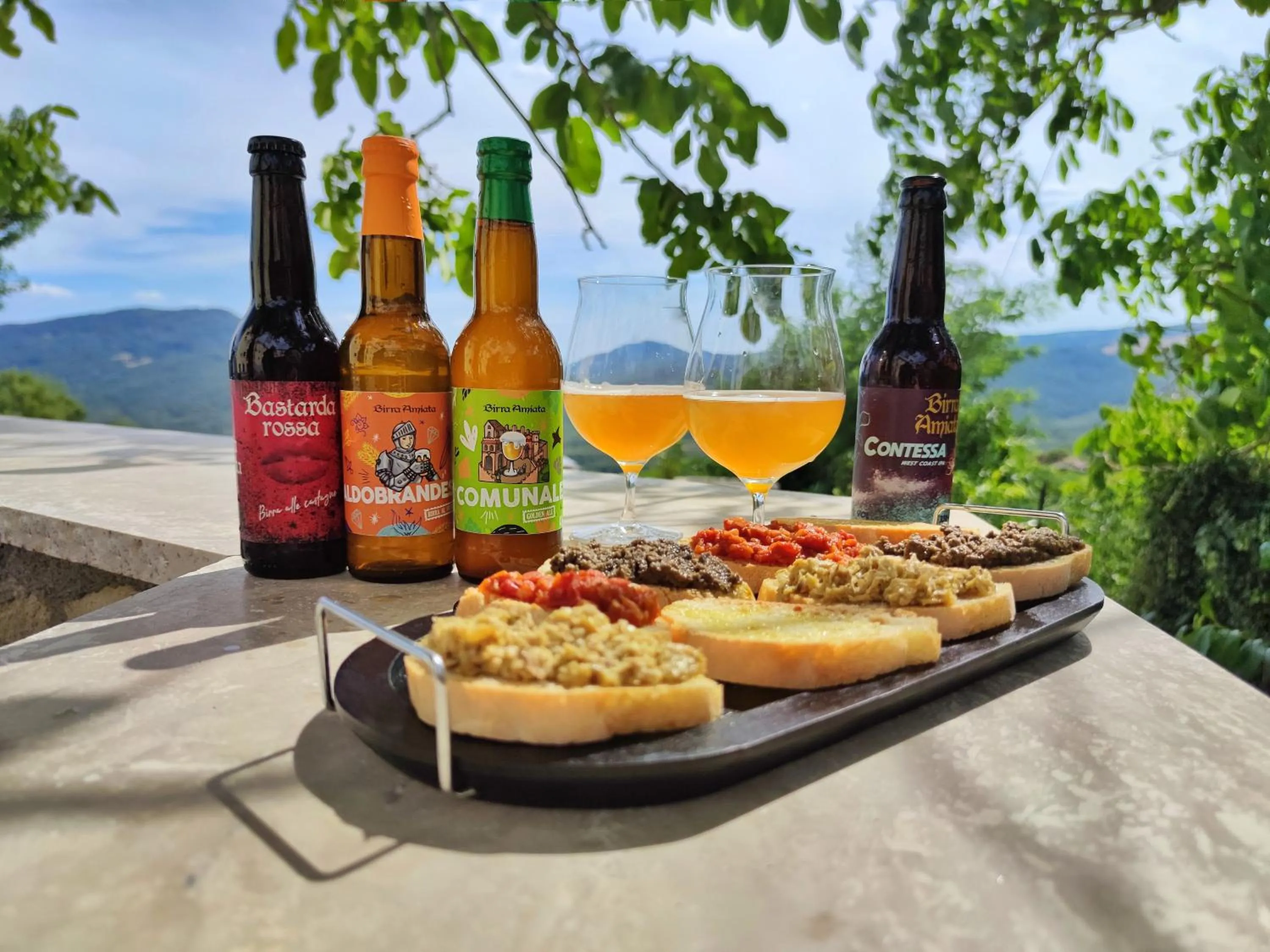 Food and drinks in Hotel Valle del Fiora