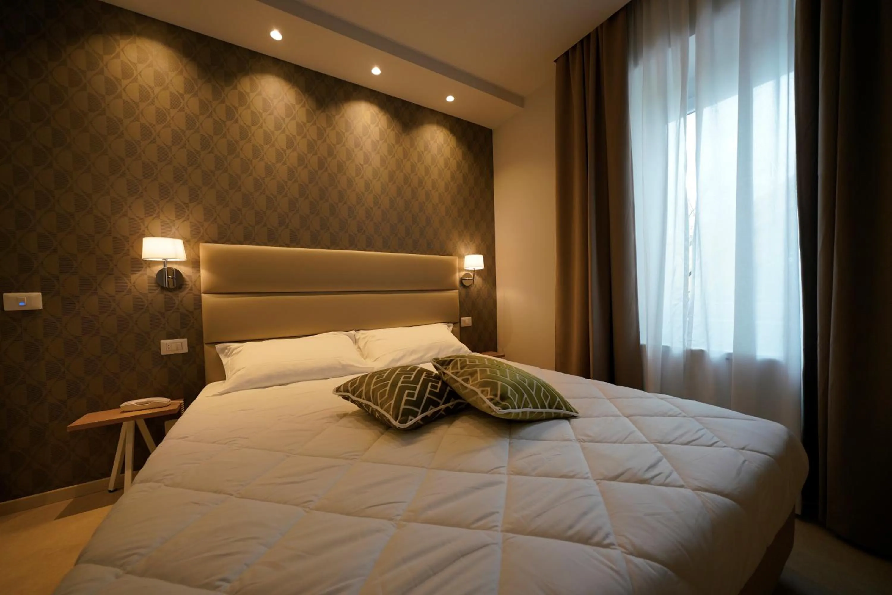 Bedroom, Bed in Hotel Valle del Fiora