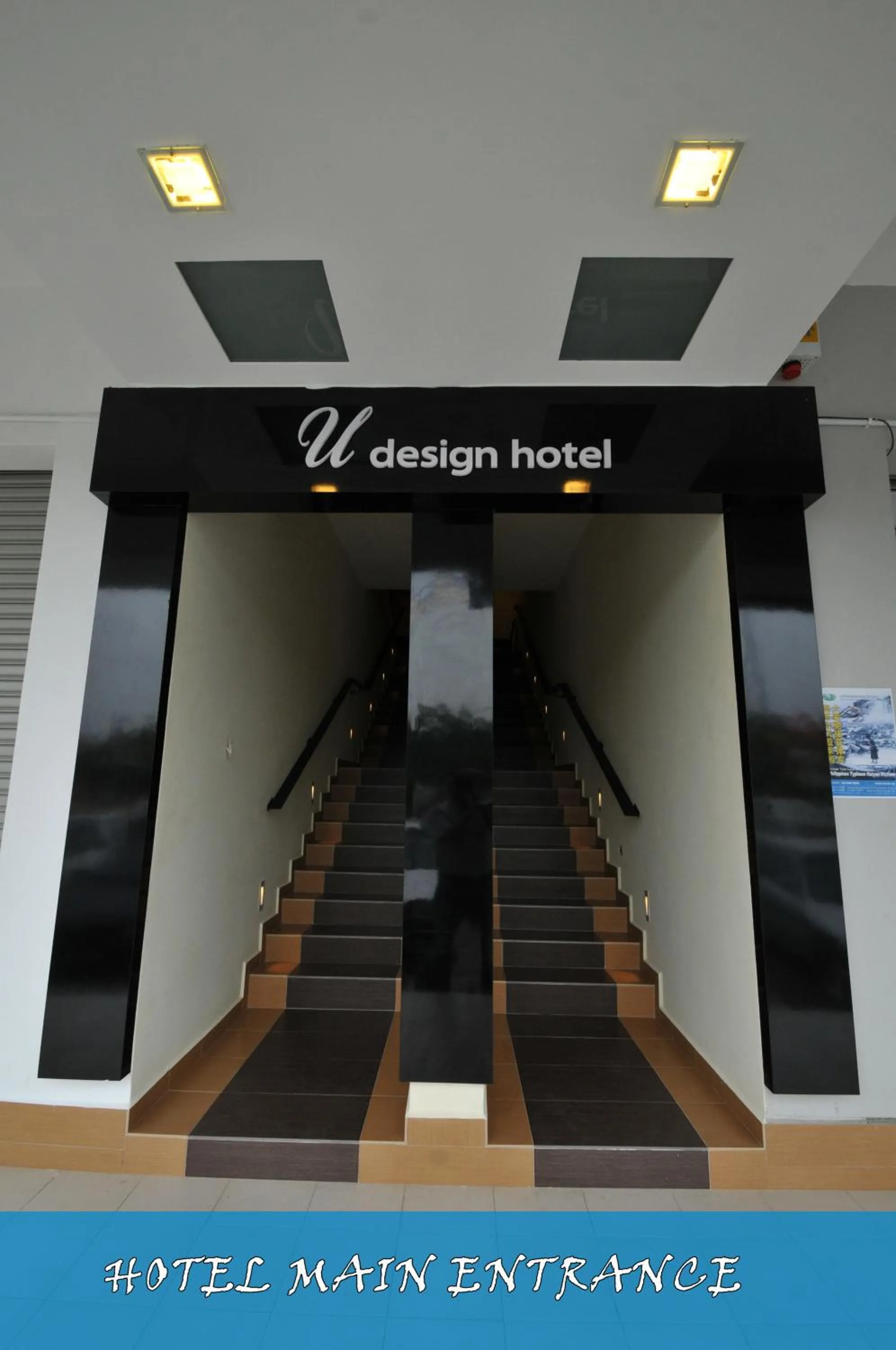 Facade/entrance in U Design Hotel Temerloh