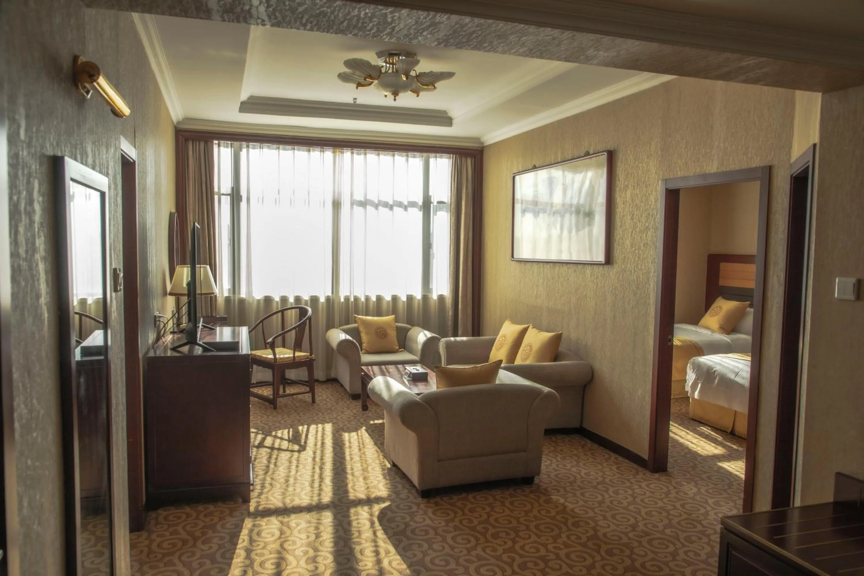 Bed in Jianguo Qianmen Beijing