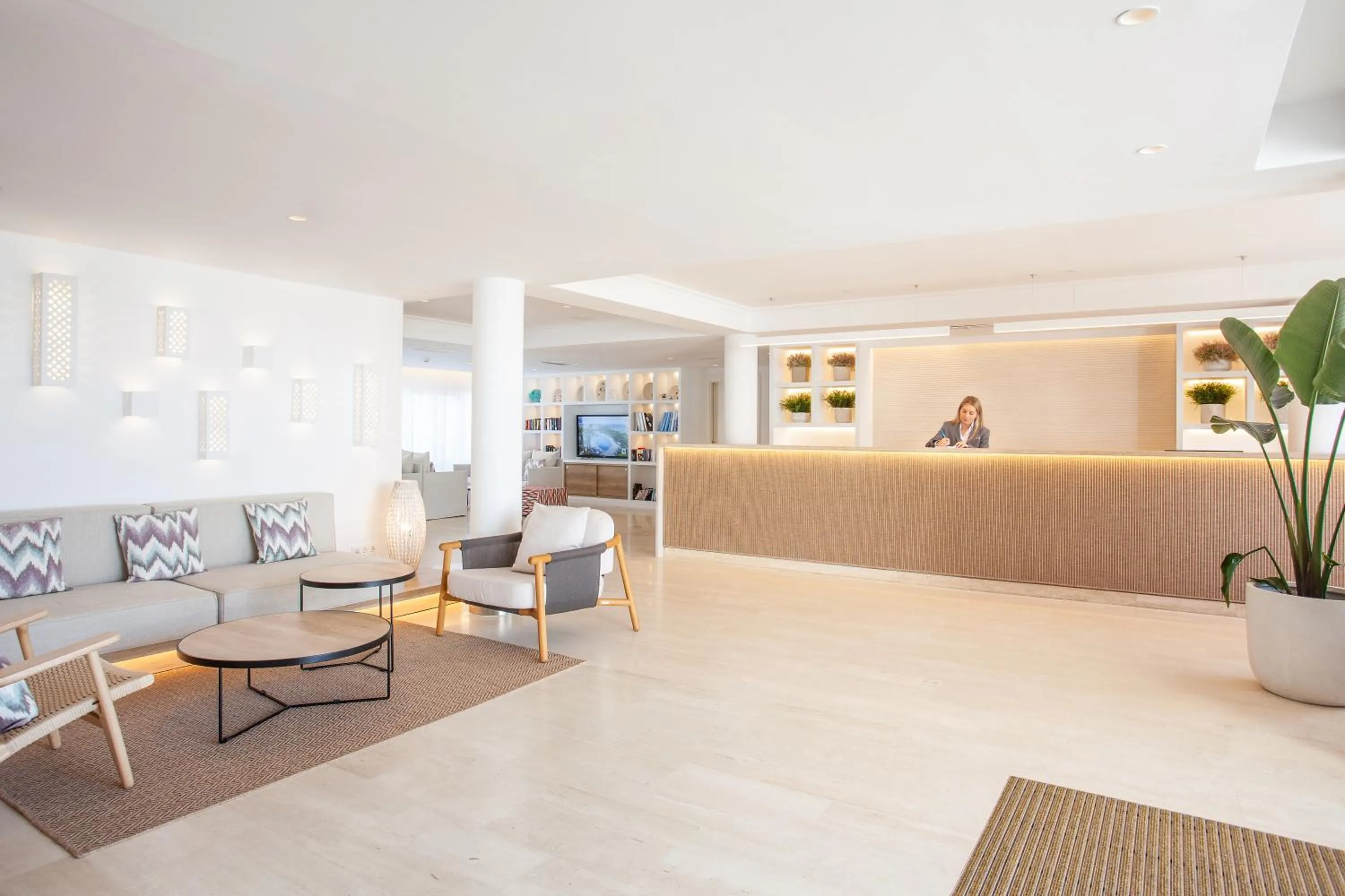 Lobby or reception in Grupotel Aldea Cala'n Bosch
