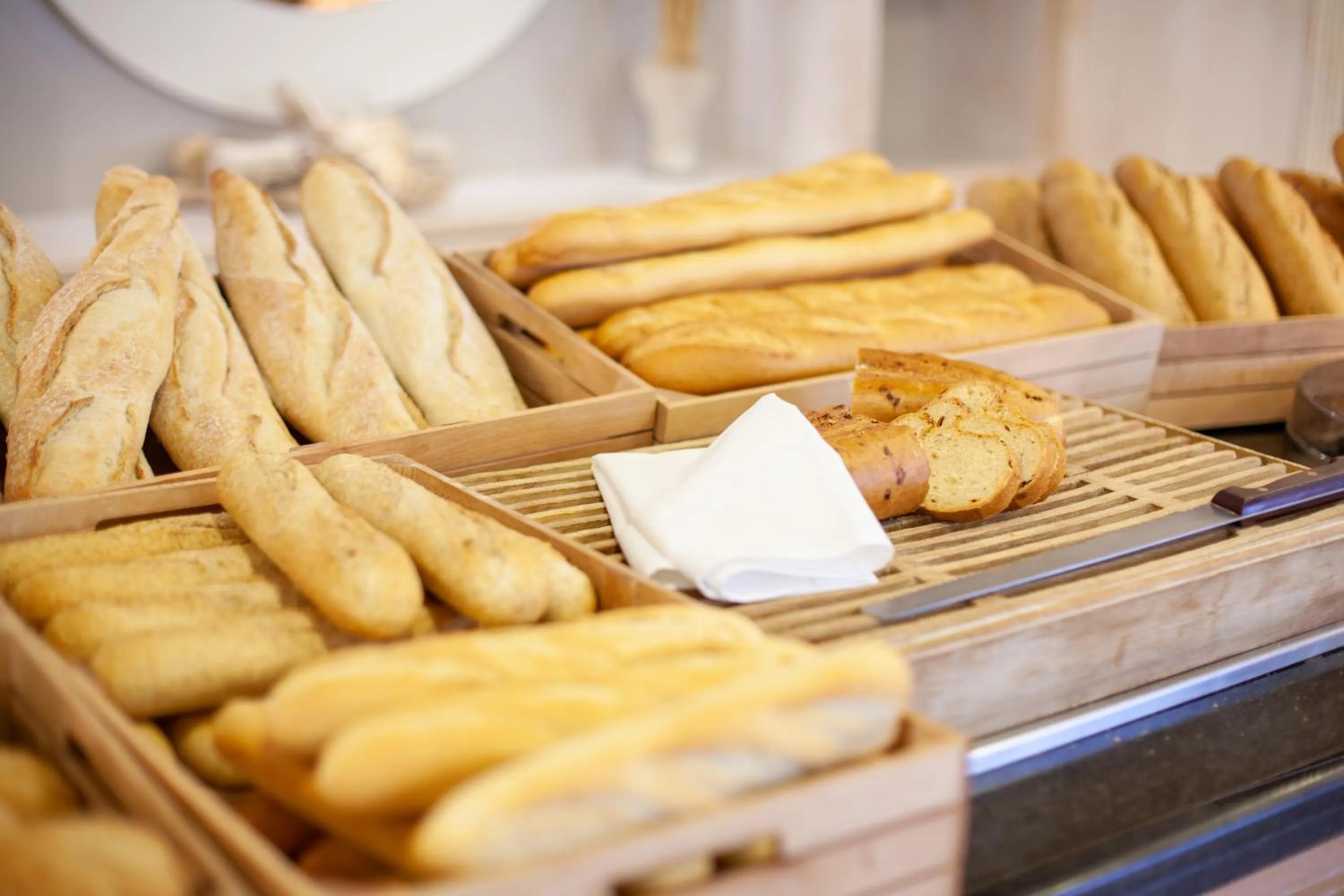 Buffet breakfast in Grupotel Aldea Cala'n Bosch