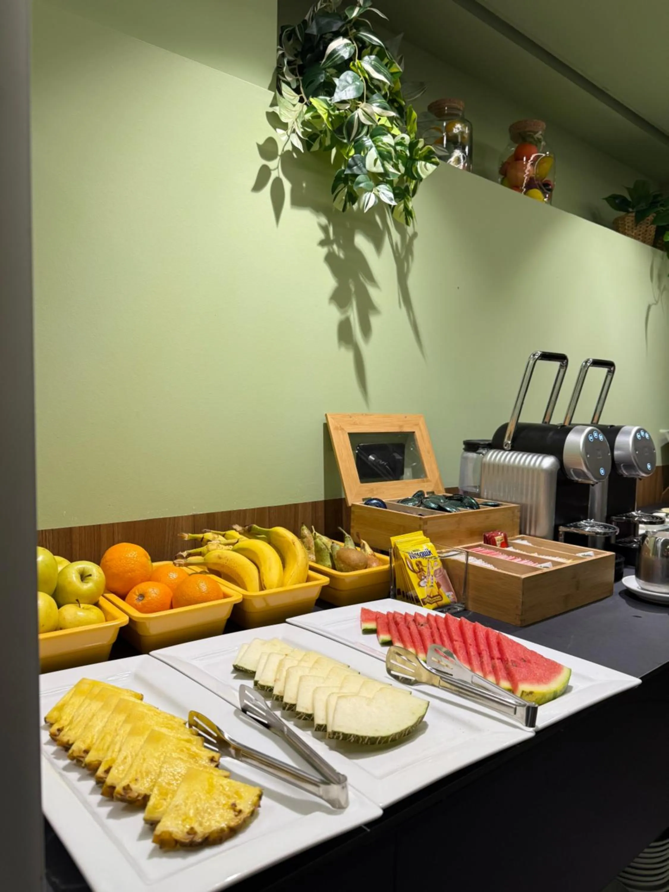 Buffet breakfast in Hotel Real