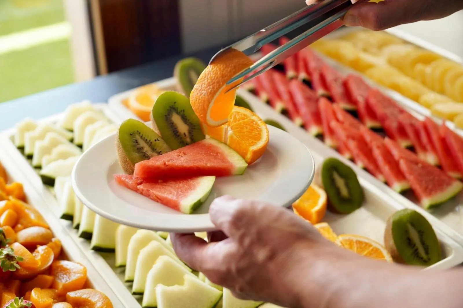 Breakfast in Aparthotel Los Girasoles