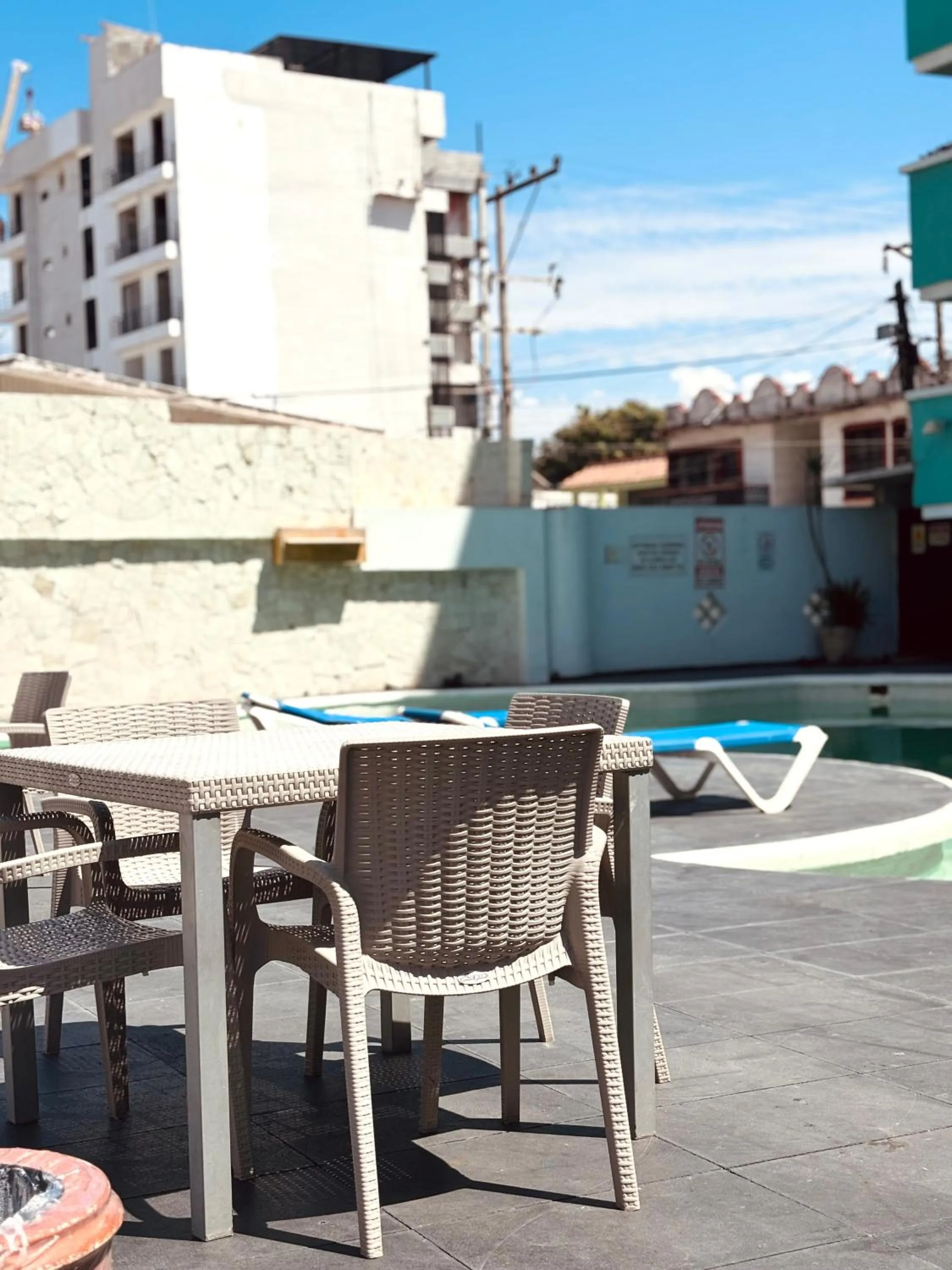 Swimming pool in Hotel Playa Marina