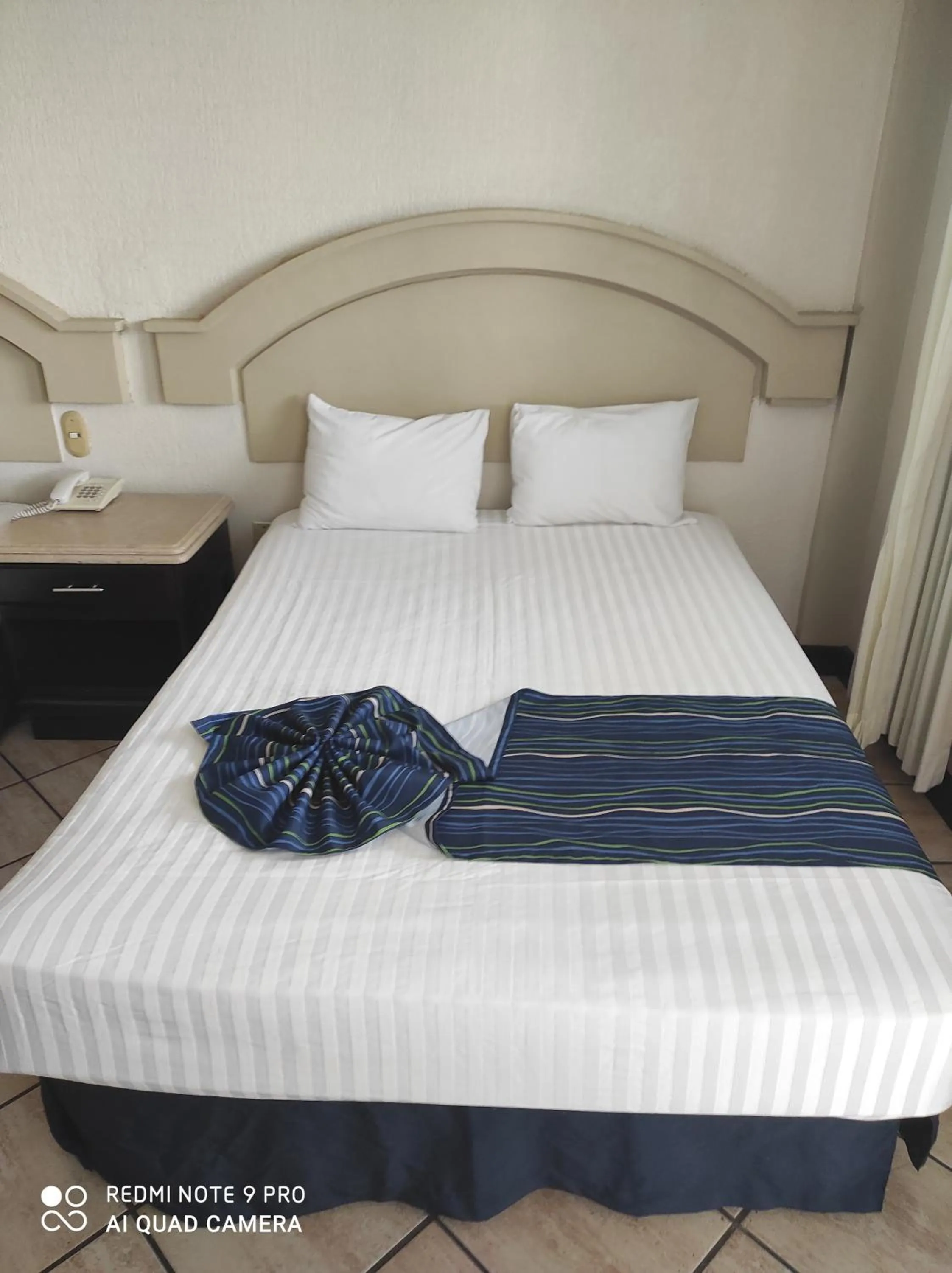 Bed in Hotel Playa Marina