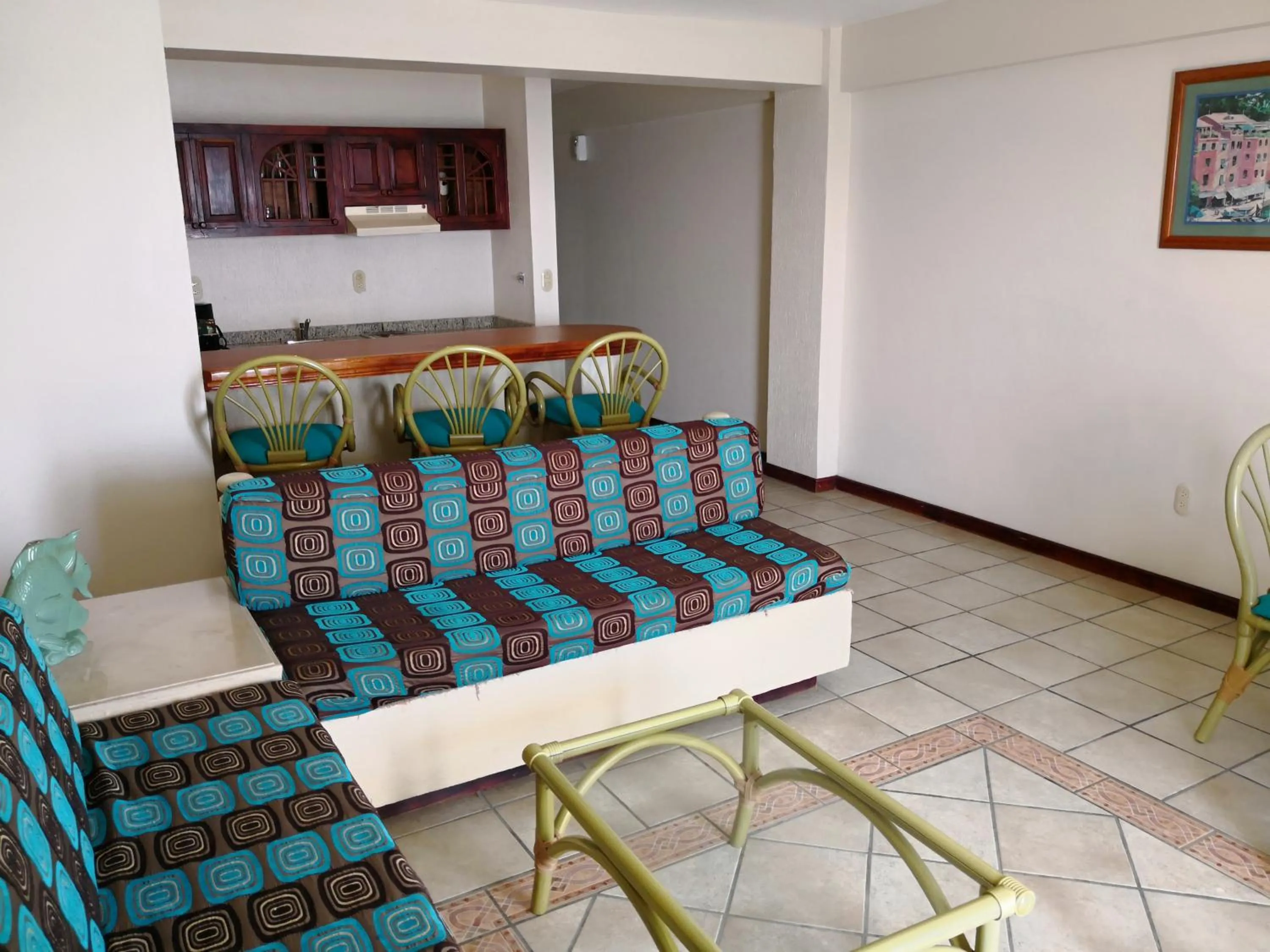 Kitchen or kitchenette in Hotel Playa Marina