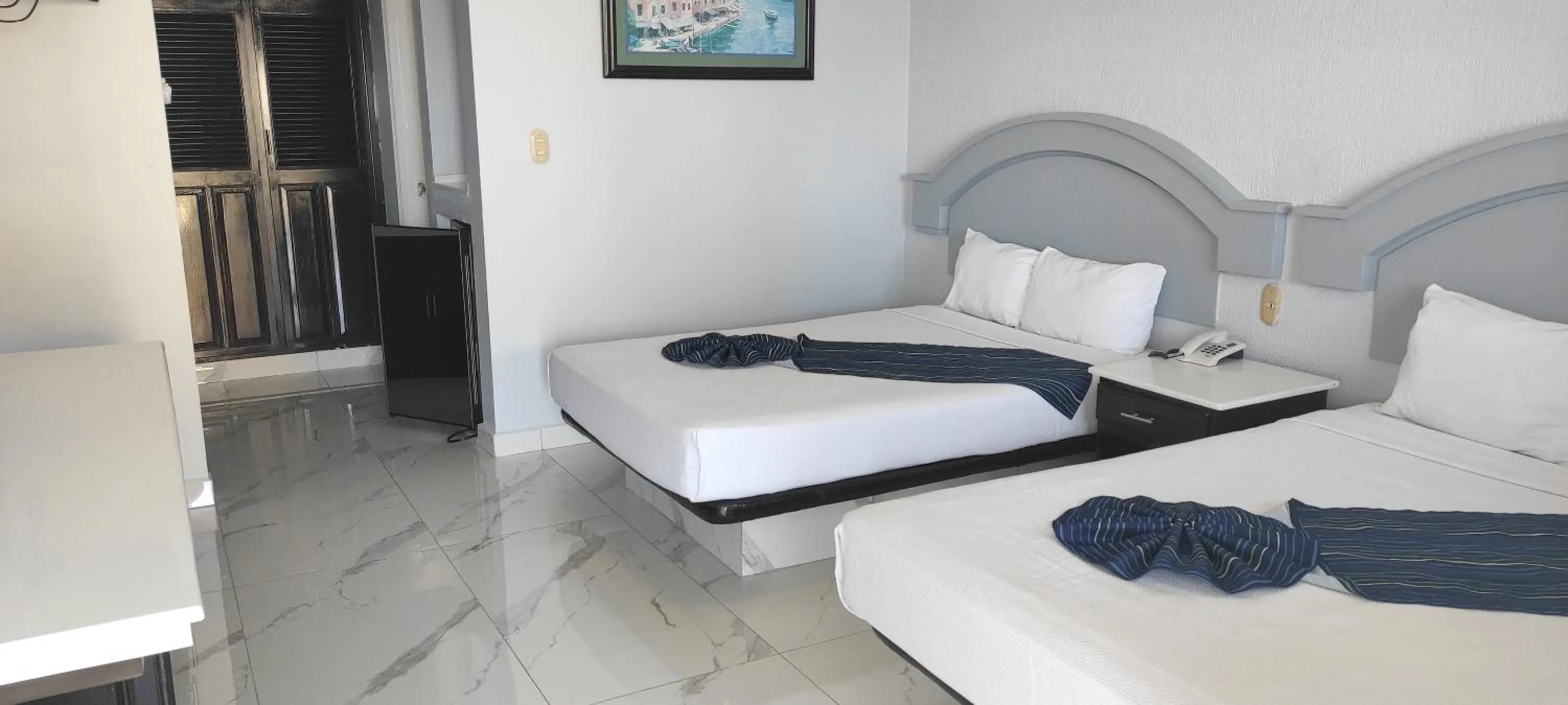 Bed in Hotel Playa Marina