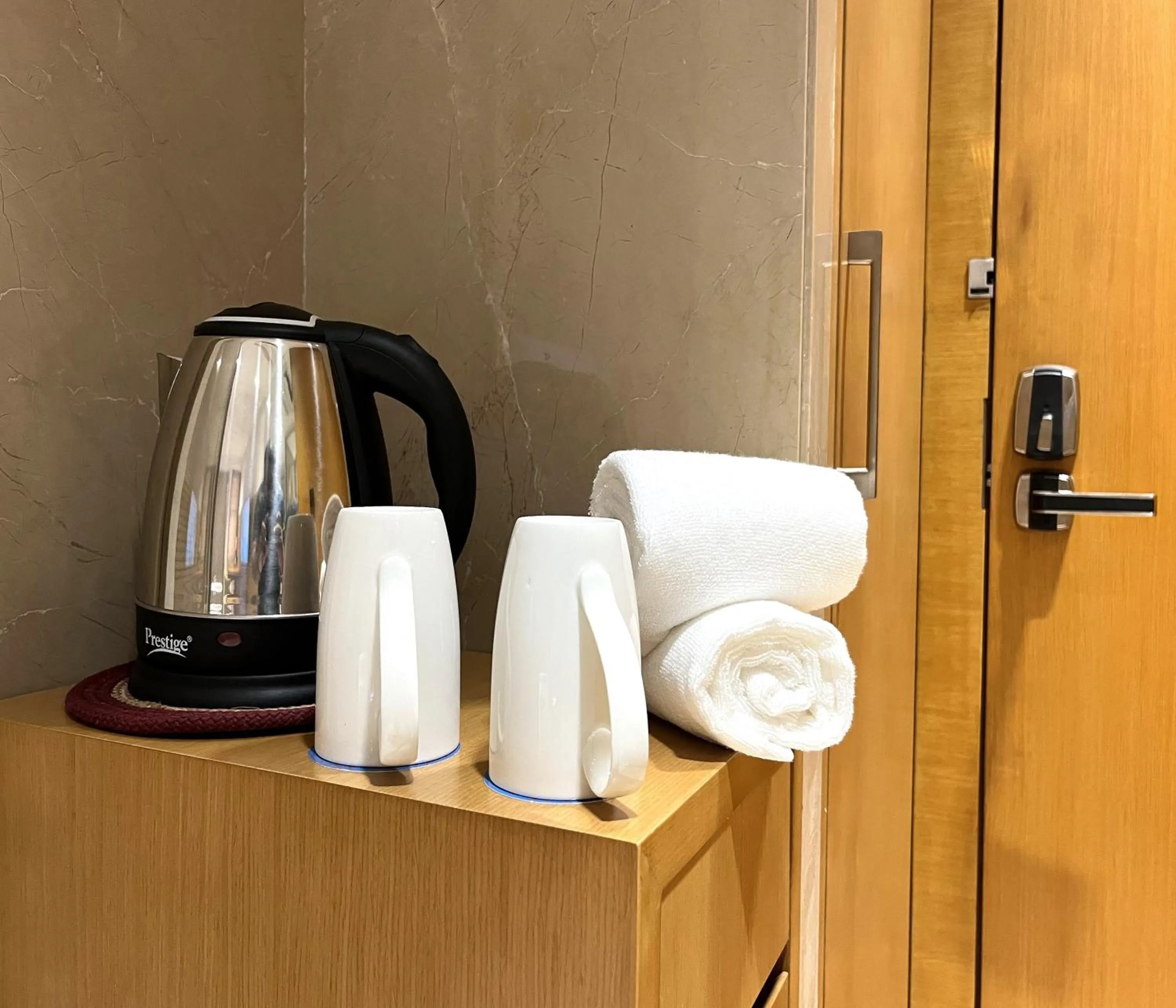 Coffee/tea facilities in Morvee Hotels Alipore Kolkata