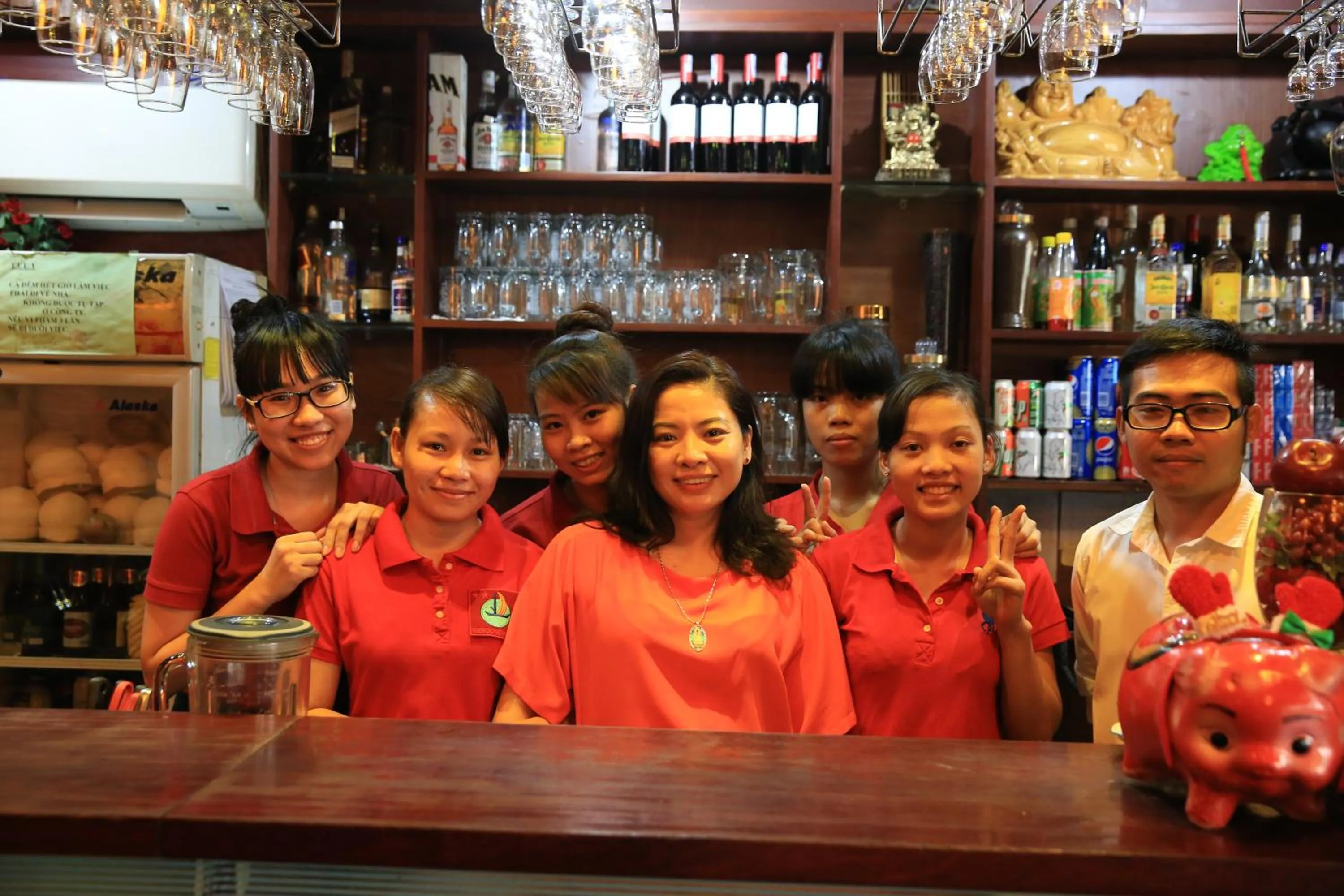Staff in Vien Dong Hotel 2