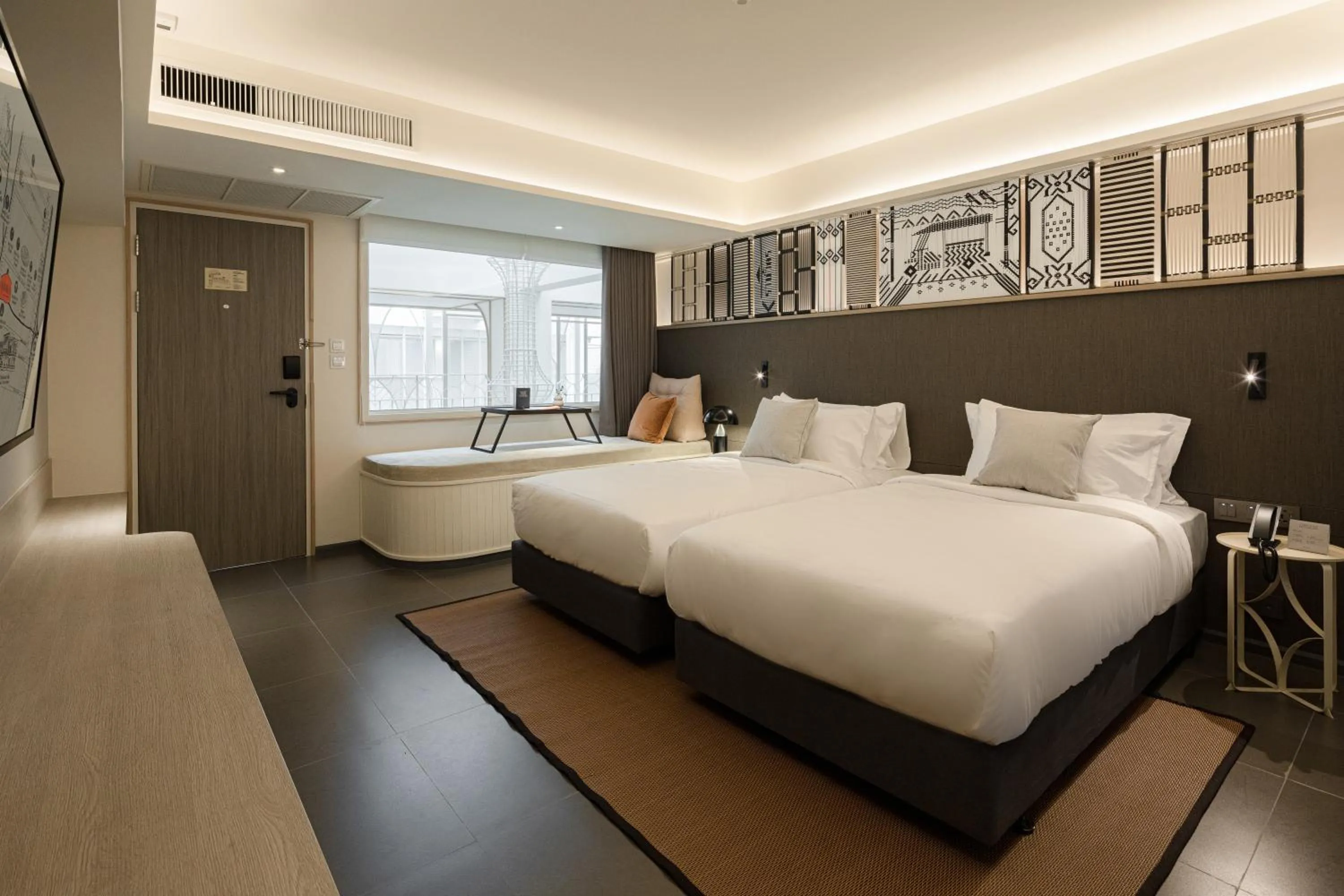 Seating area, Bed in YANH Ratchawat Hotel