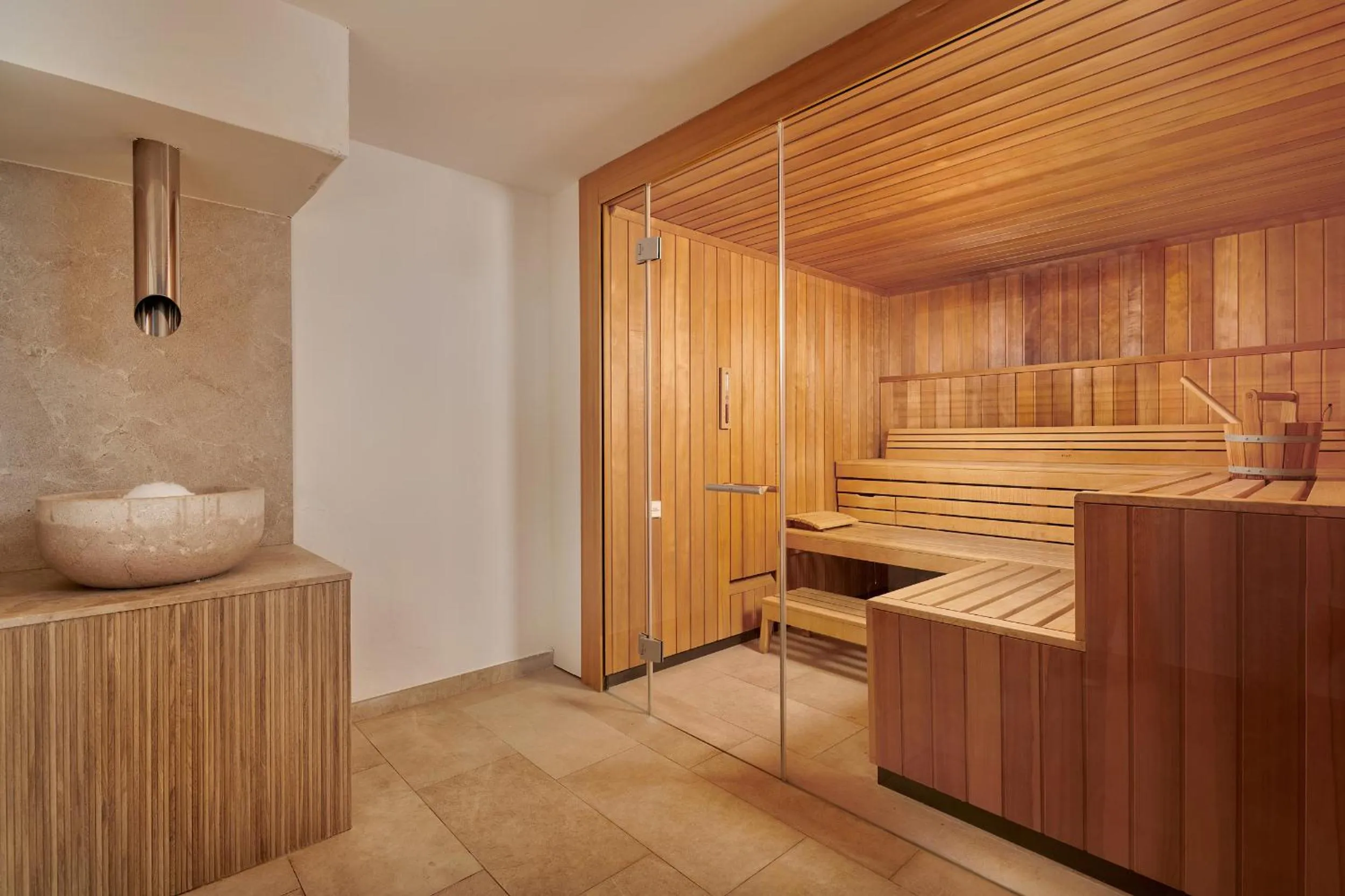 Sauna in Grupotel Molins