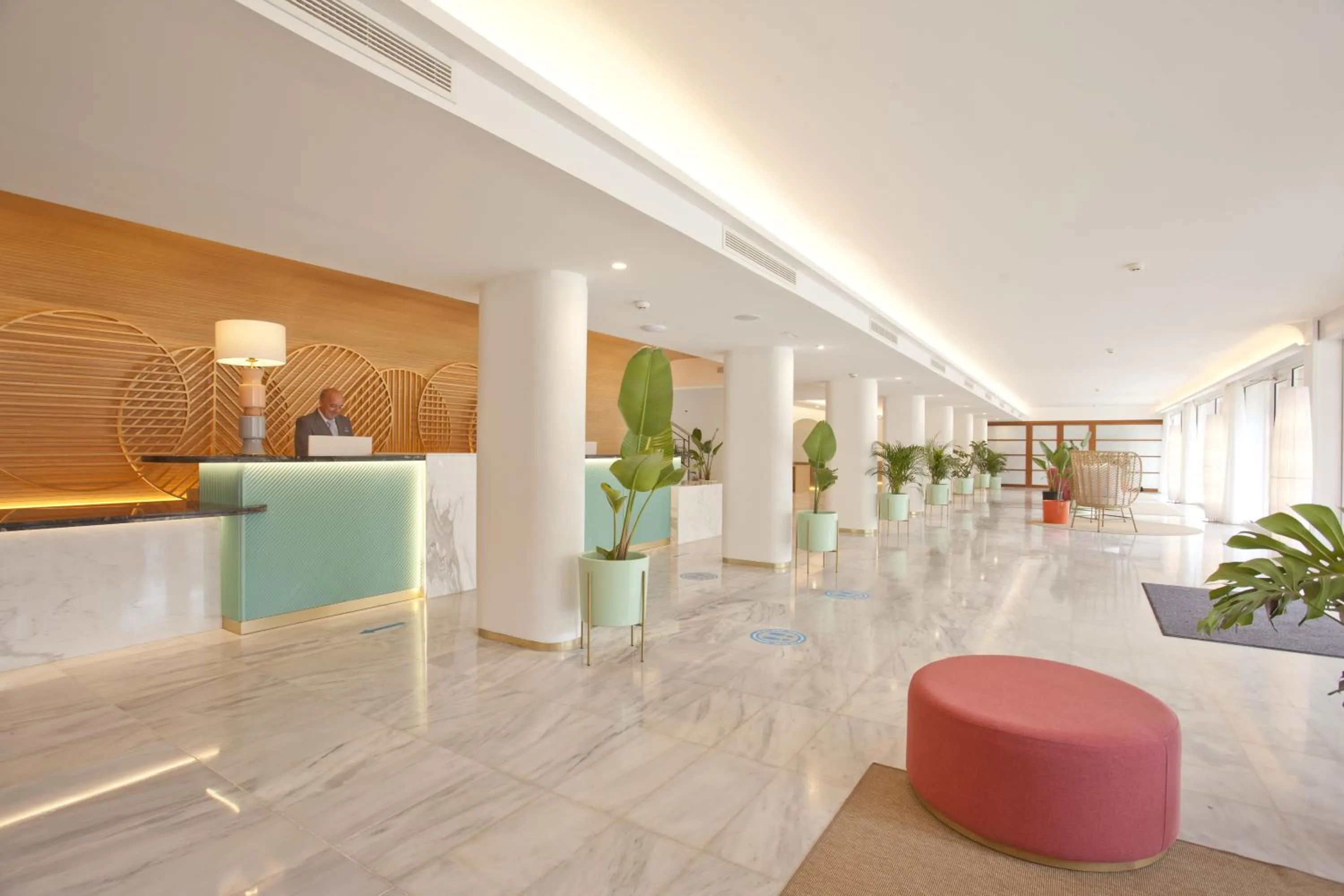 Lobby or reception in Grupotel Molins