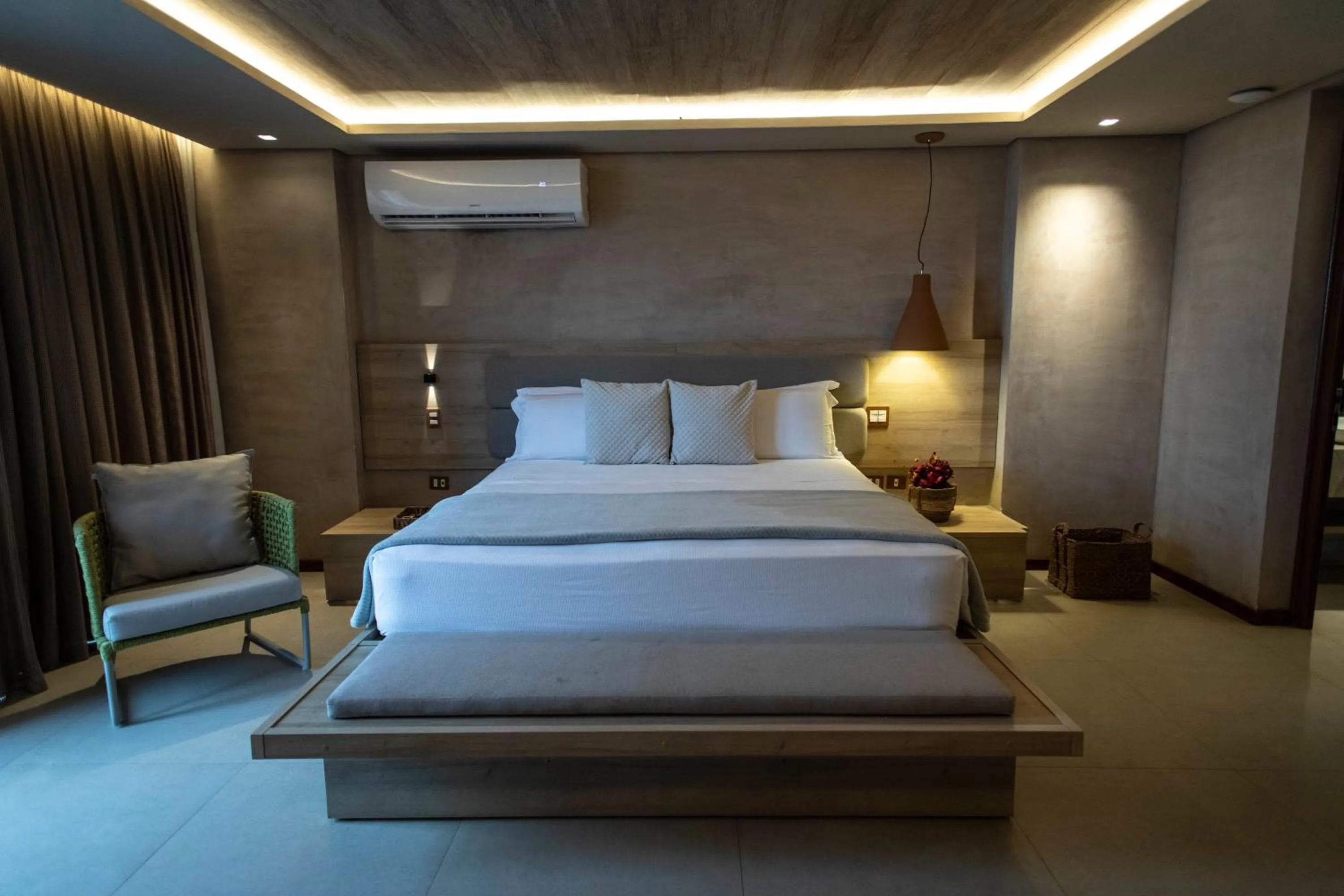 Bed in POUSADA DO MIRANTE