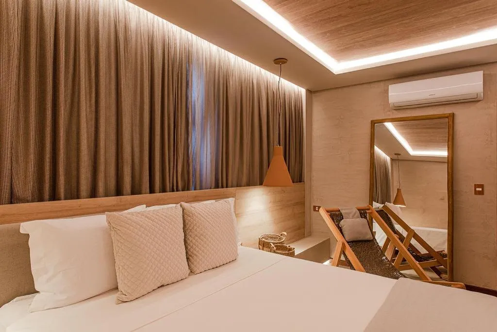 Bed in POUSADA DO MIRANTE