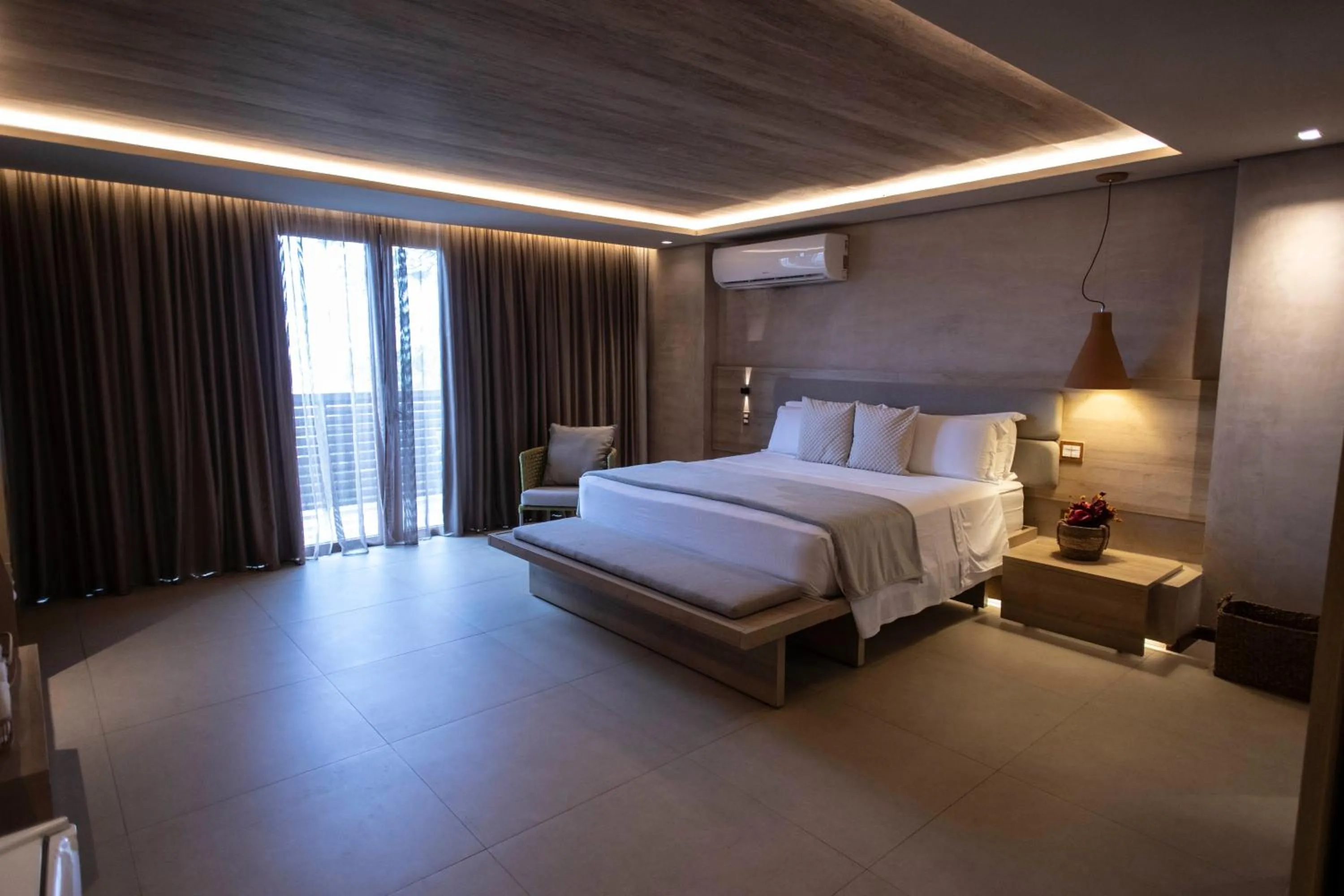 Bed in POUSADA DO MIRANTE