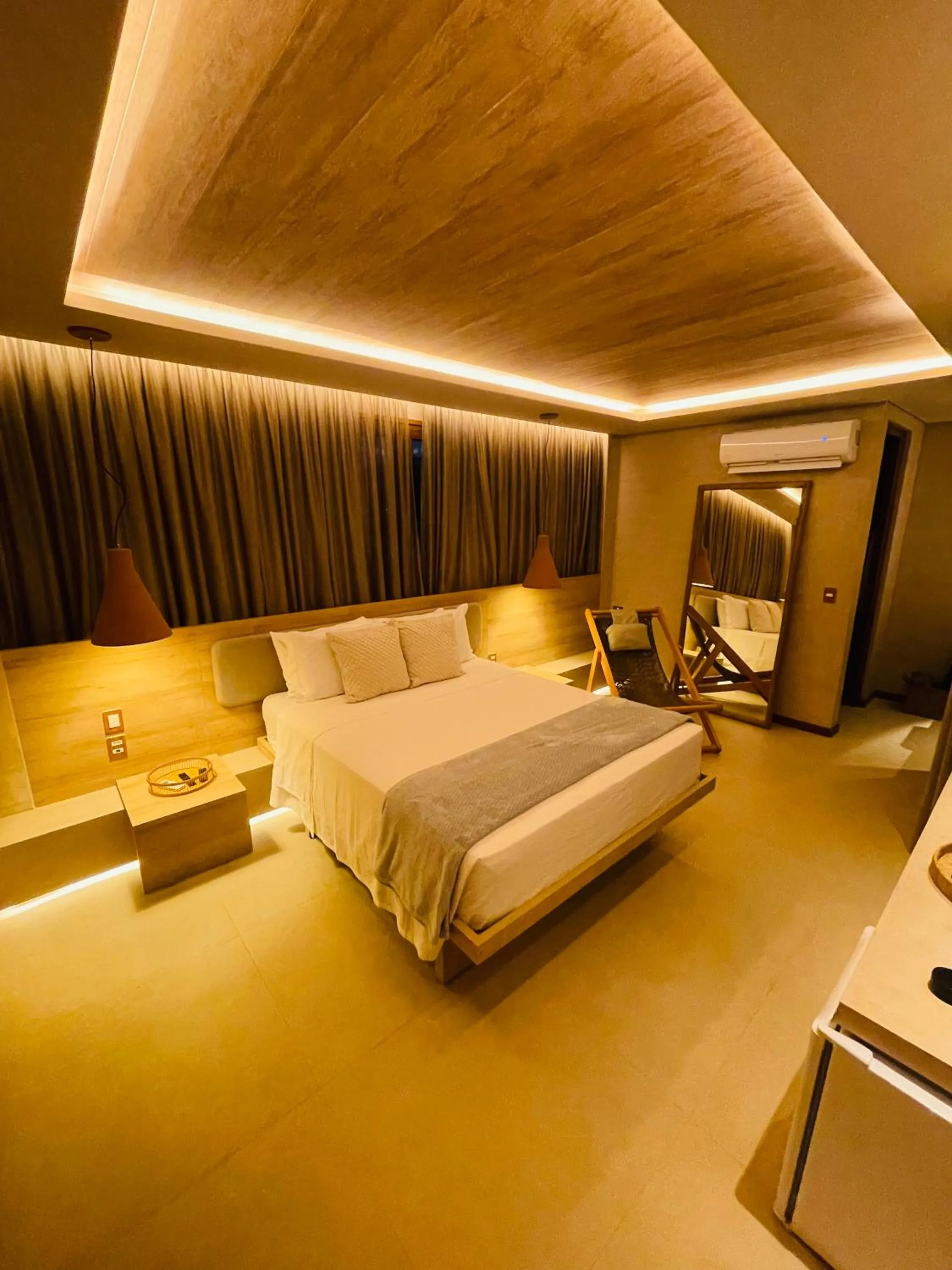 Bed in POUSADA DO MIRANTE