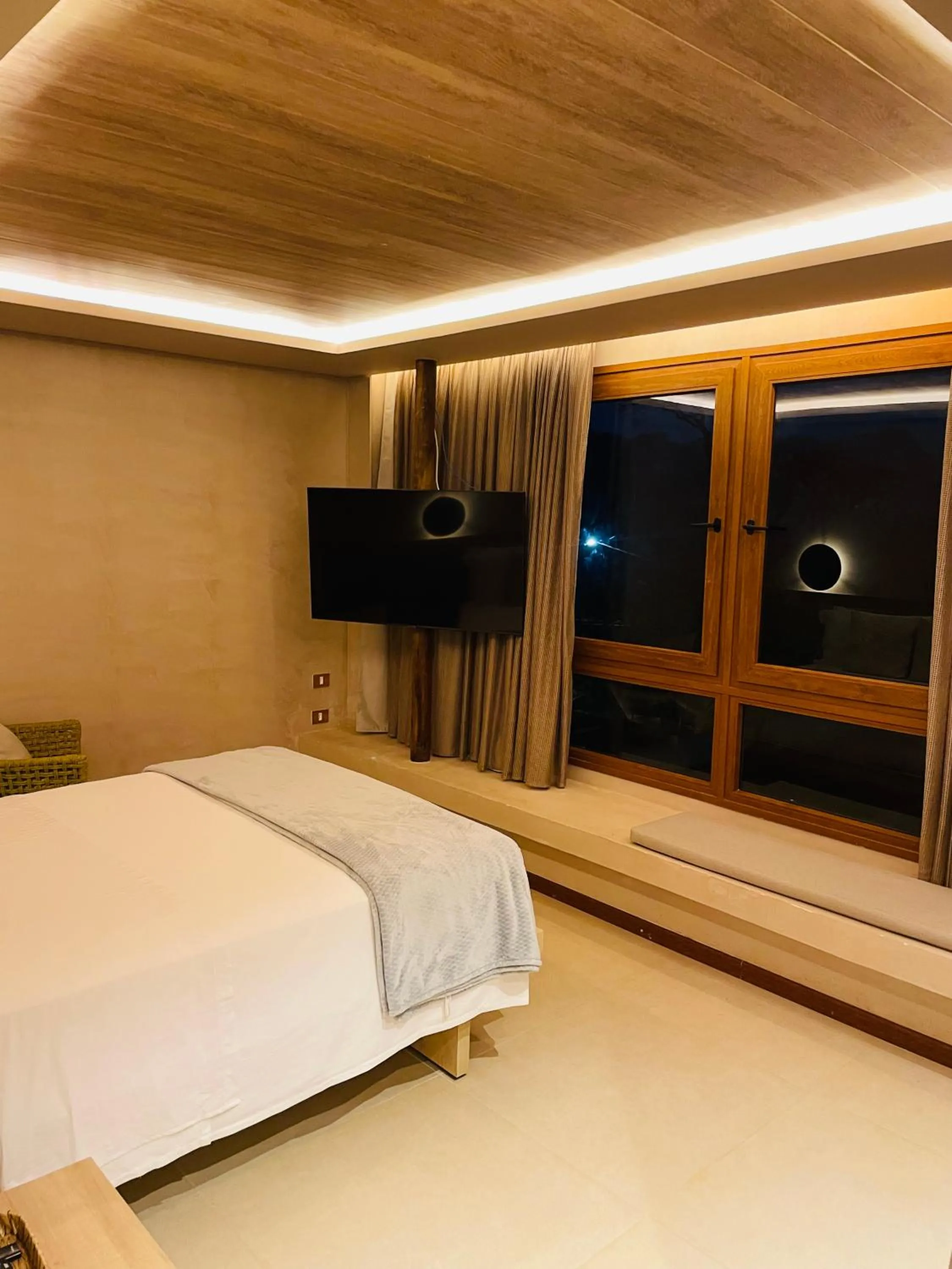 Bed in POUSADA DO MIRANTE