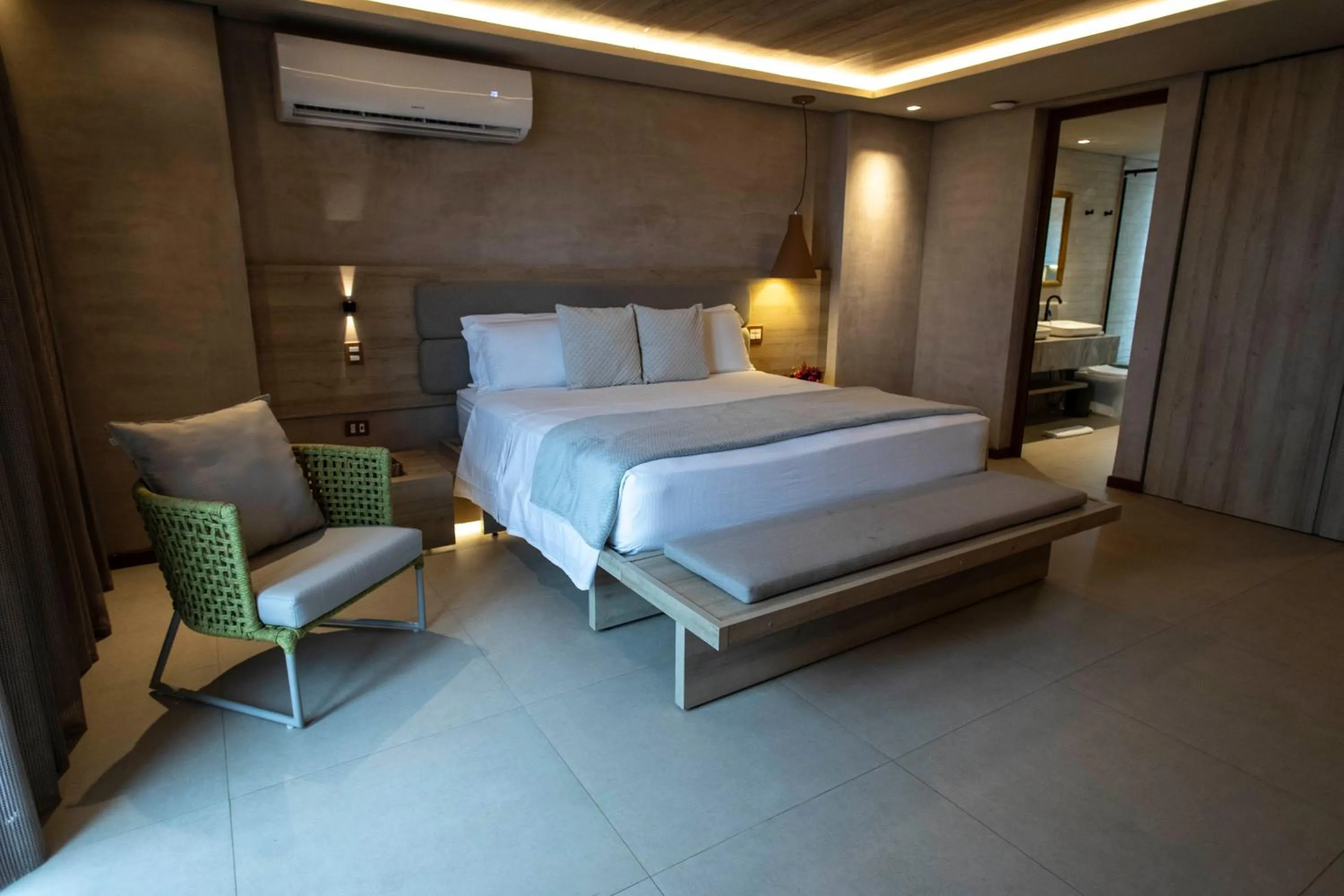 Bed in POUSADA DO MIRANTE