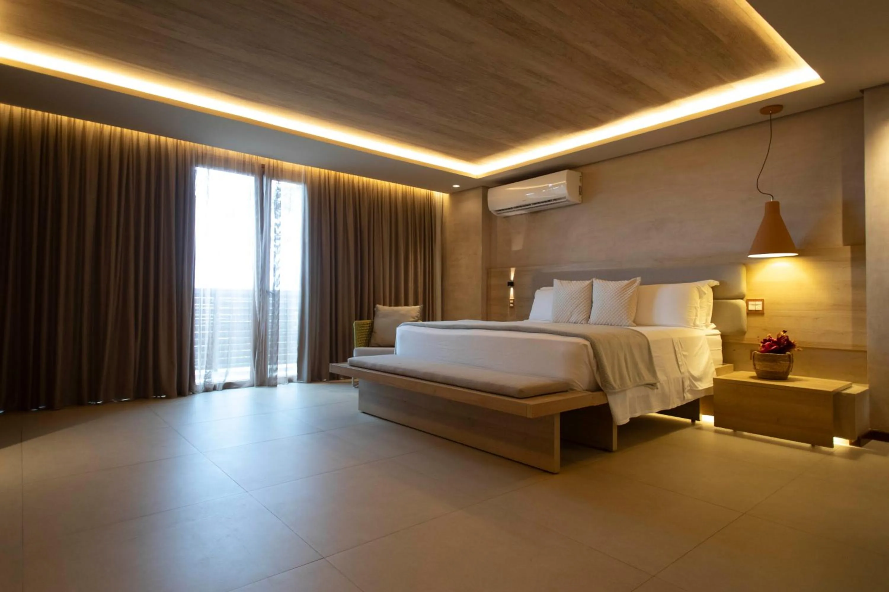 Bed in POUSADA DO MIRANTE