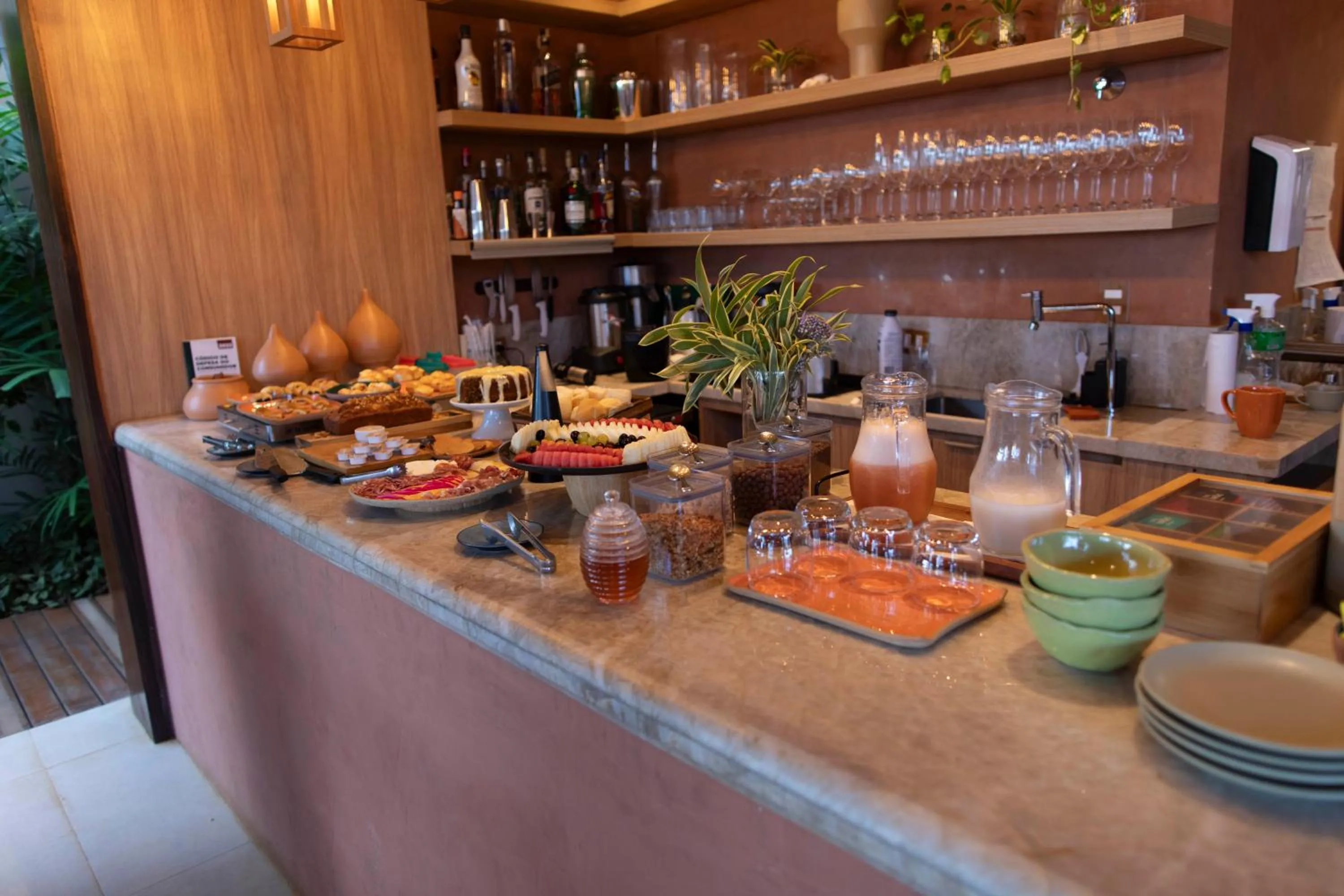 Breakfast in POUSADA DO MIRANTE