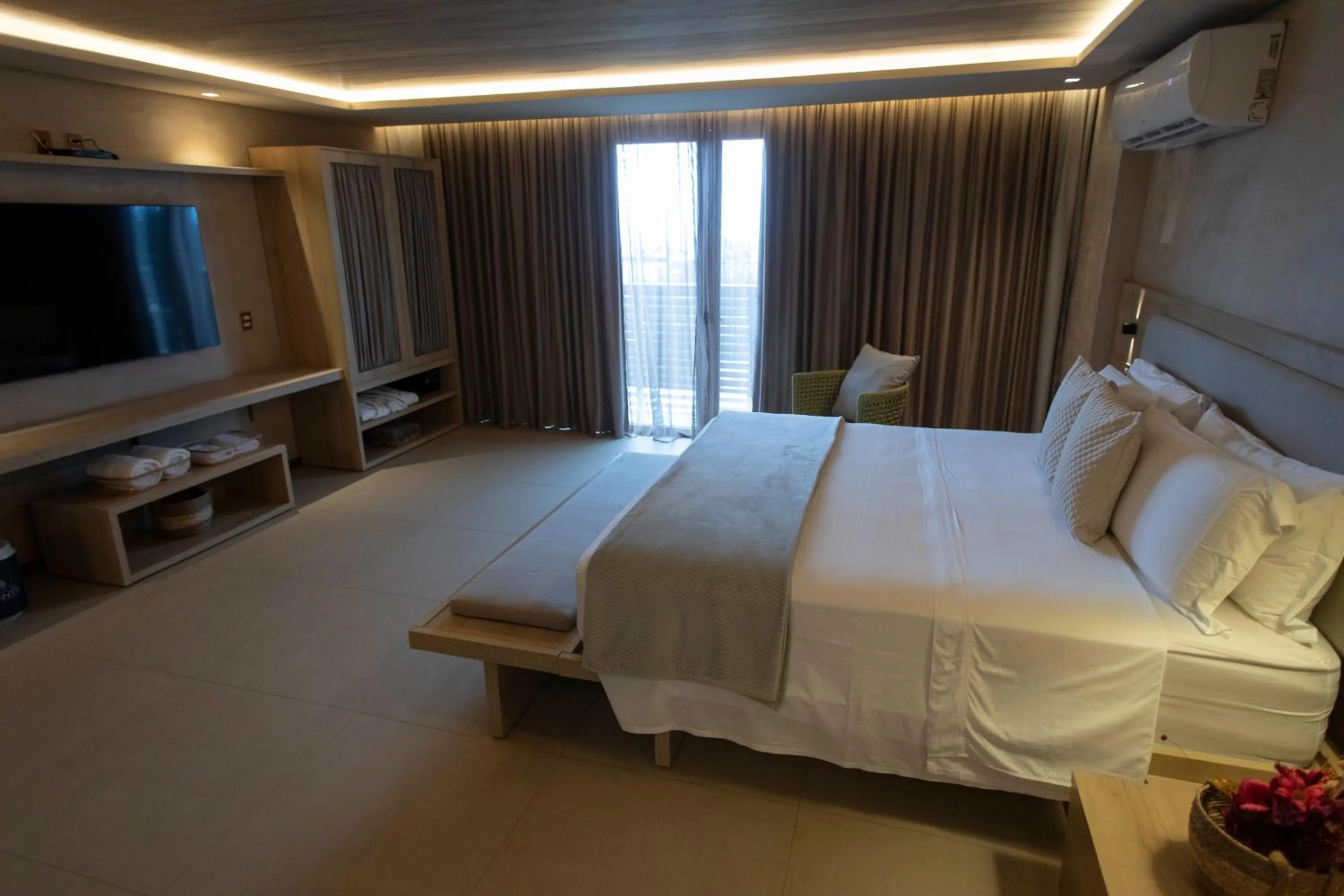 Bed in POUSADA DO MIRANTE