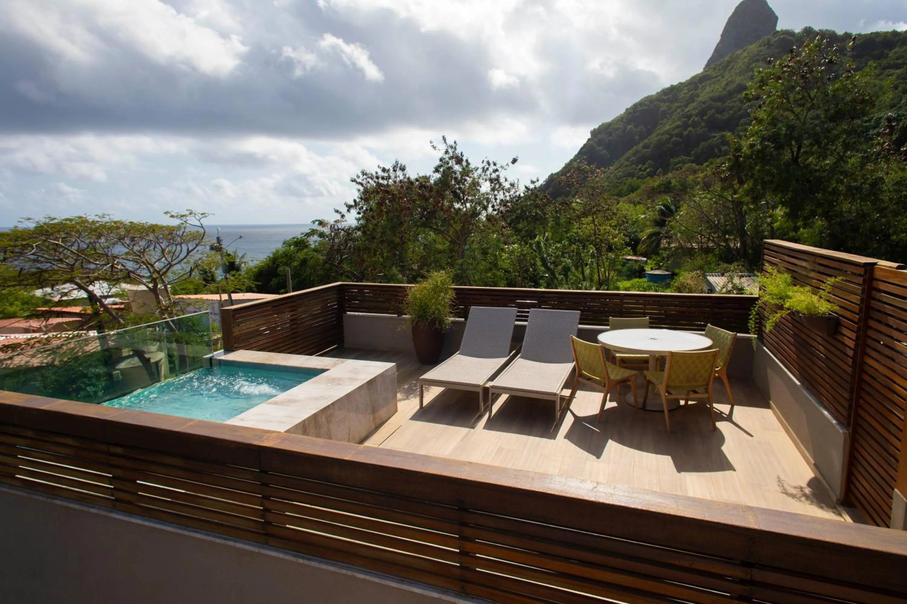 Pool view in POUSADA DO MIRANTE