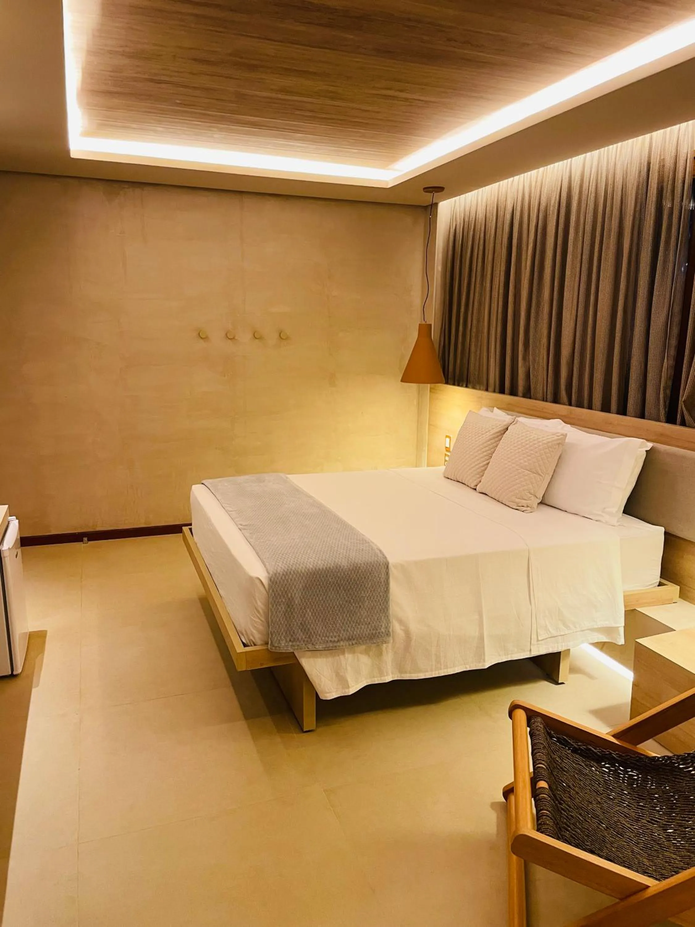 Bed in POUSADA DO MIRANTE