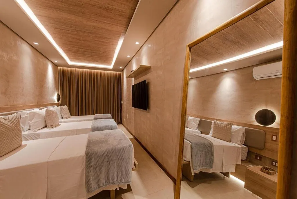 Bedroom, Bed in POUSADA DO MIRANTE