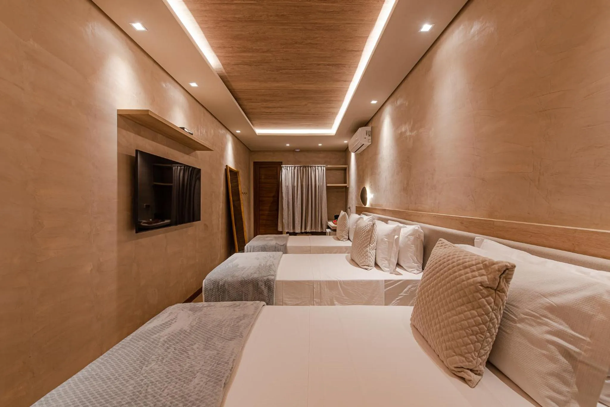 Bed in POUSADA DO MIRANTE