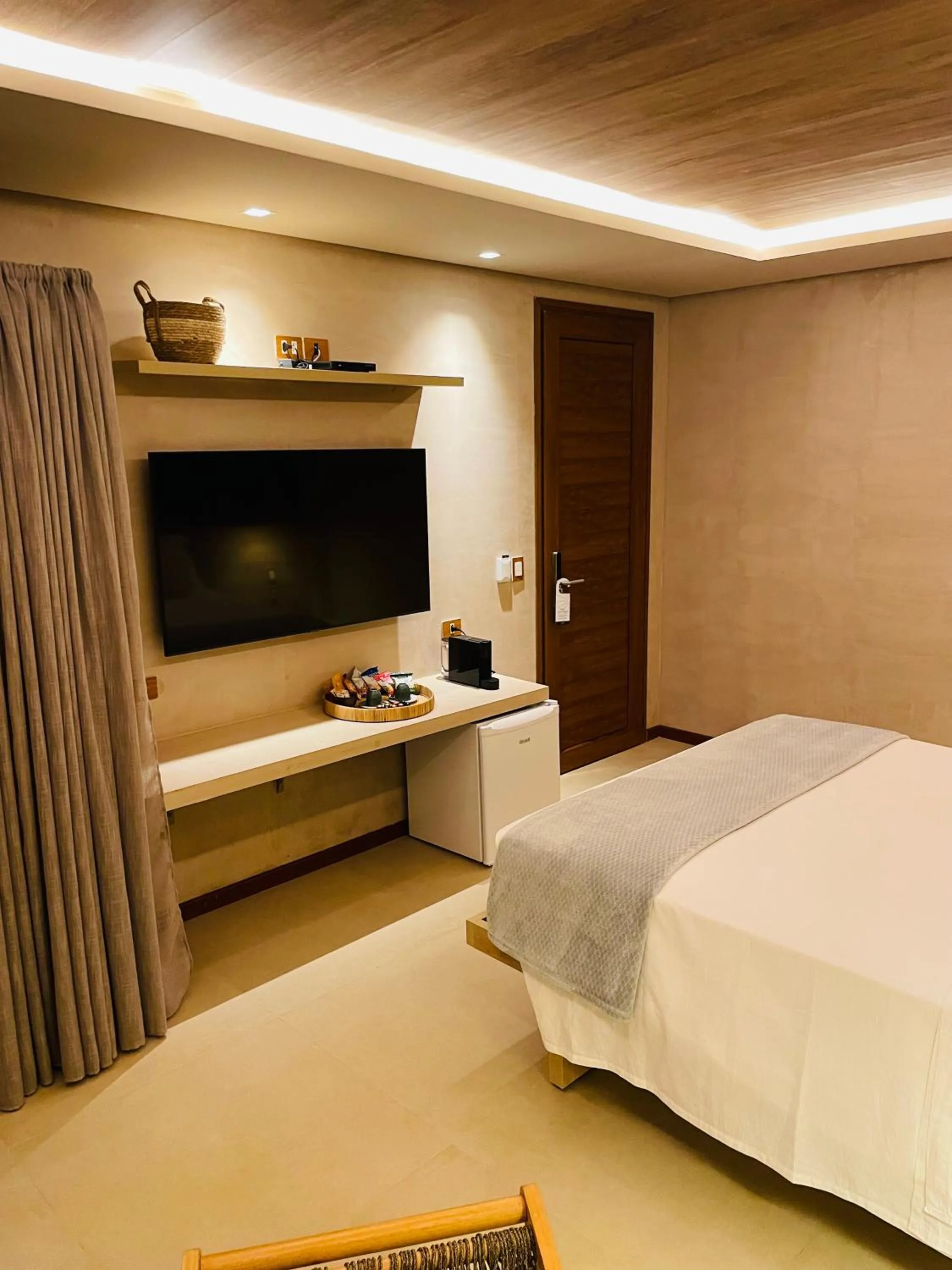 Bed in POUSADA DO MIRANTE