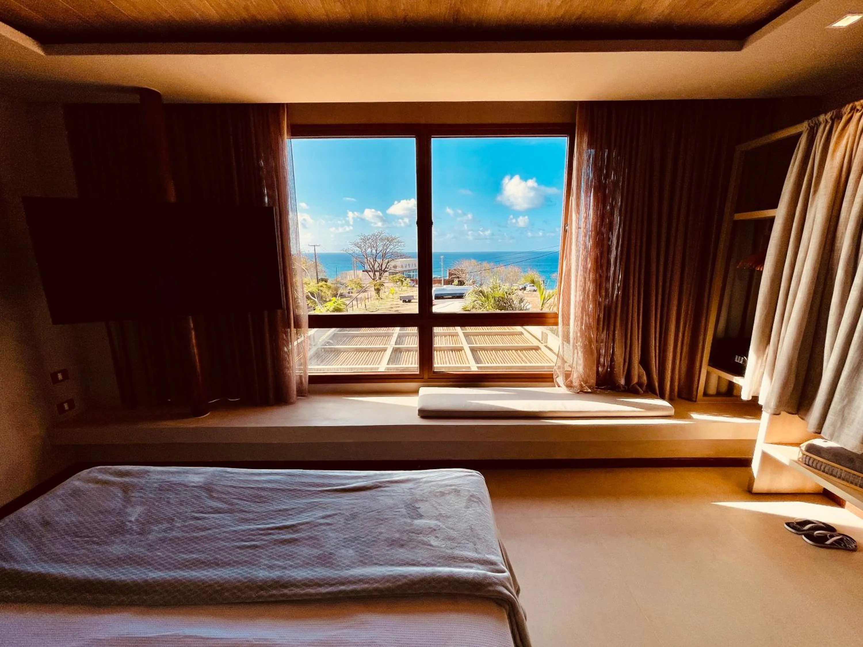 Bed in POUSADA DO MIRANTE