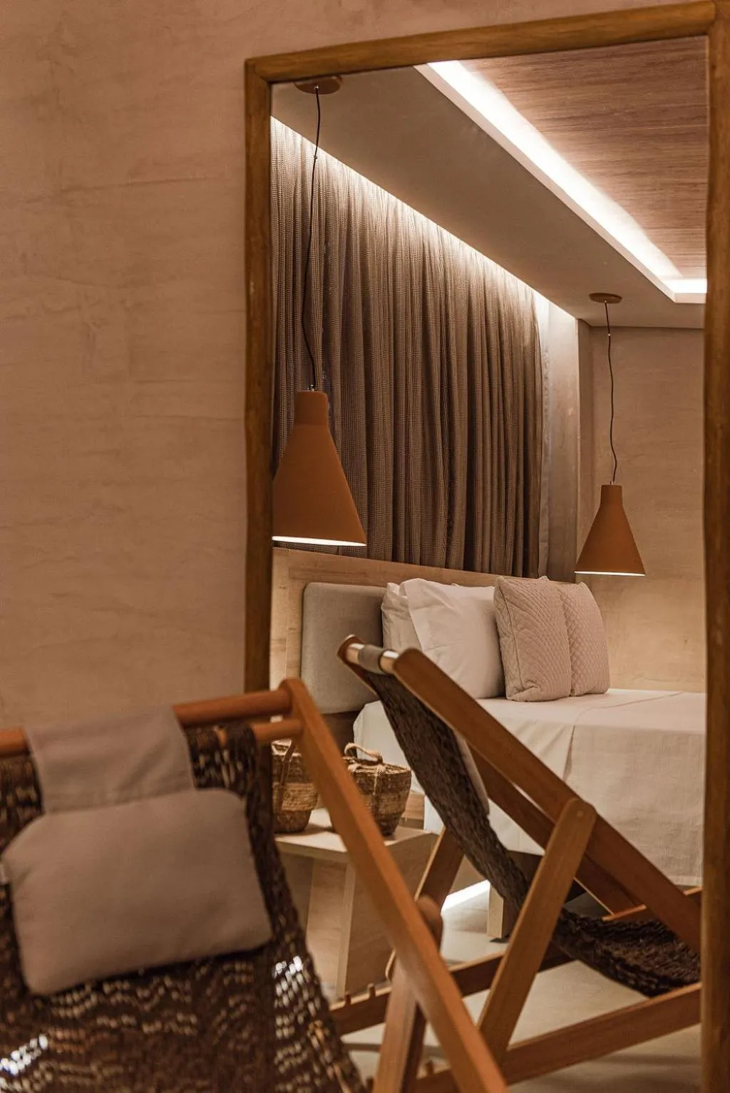 Decorative detail, Bed in POUSADA DO MIRANTE